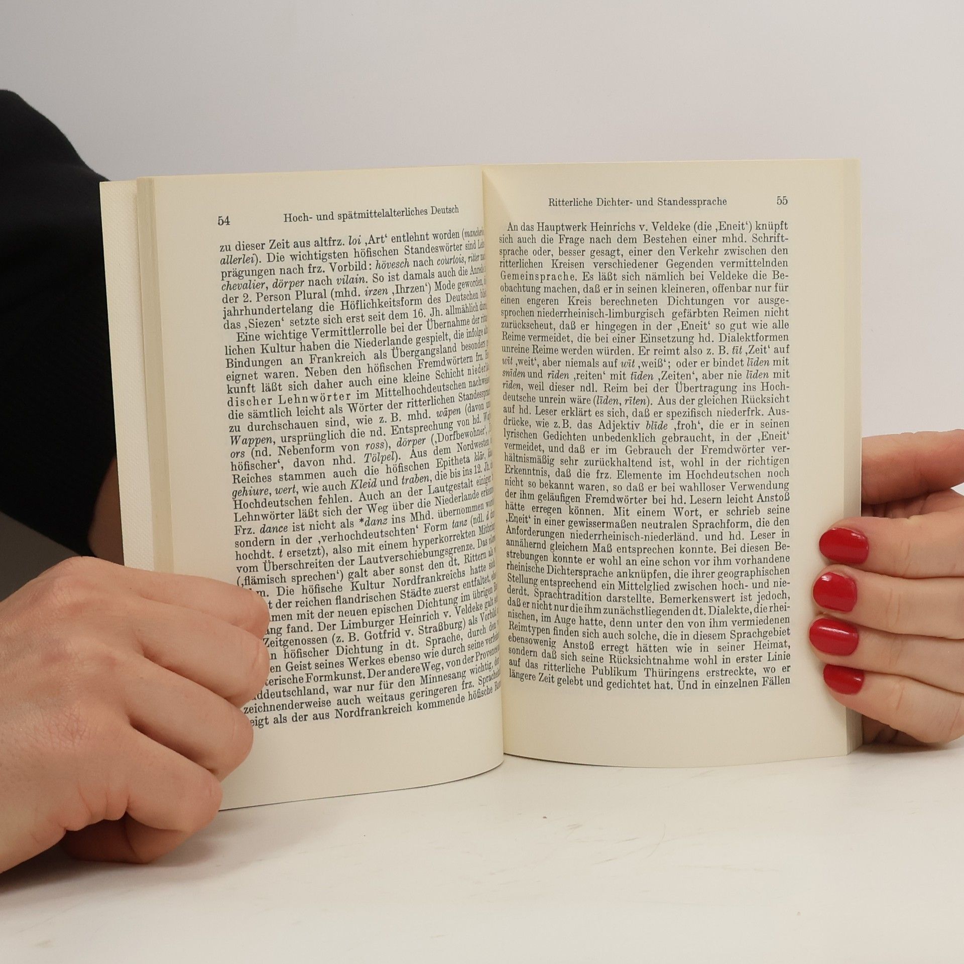 Peter von Polenz Geschichte der deutschen Sprache