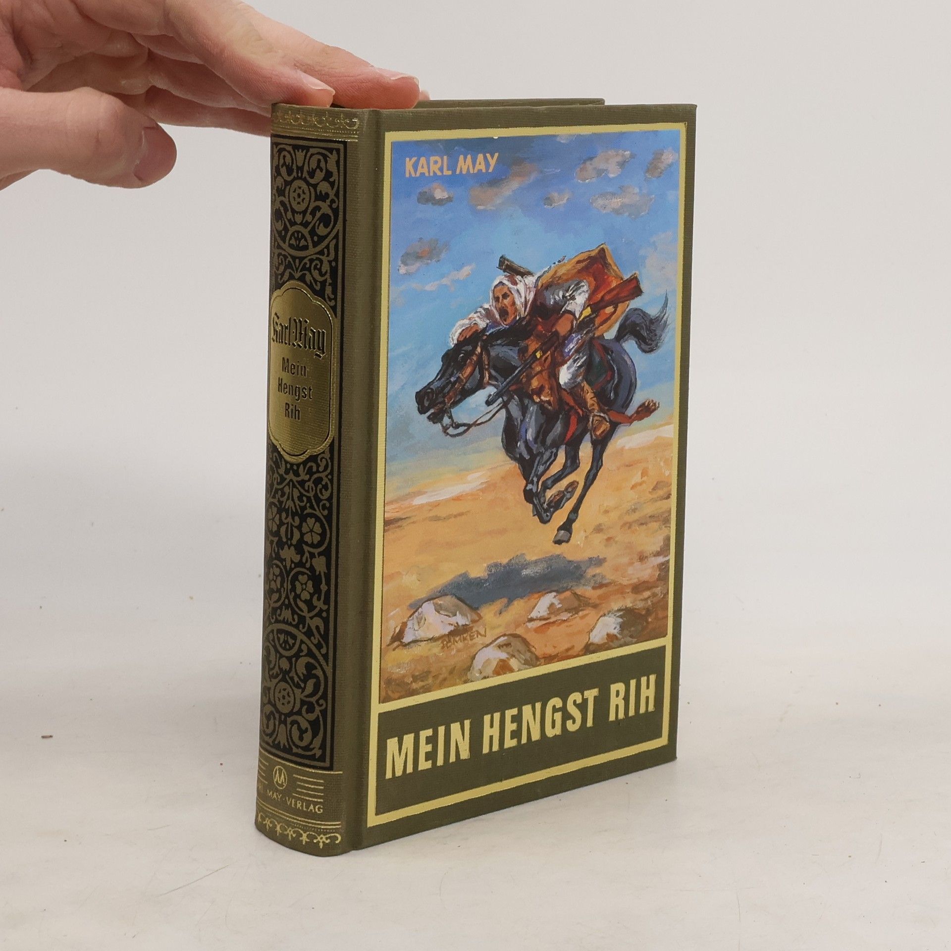 Carl-Heinz Dömken Mein Hengst Rih