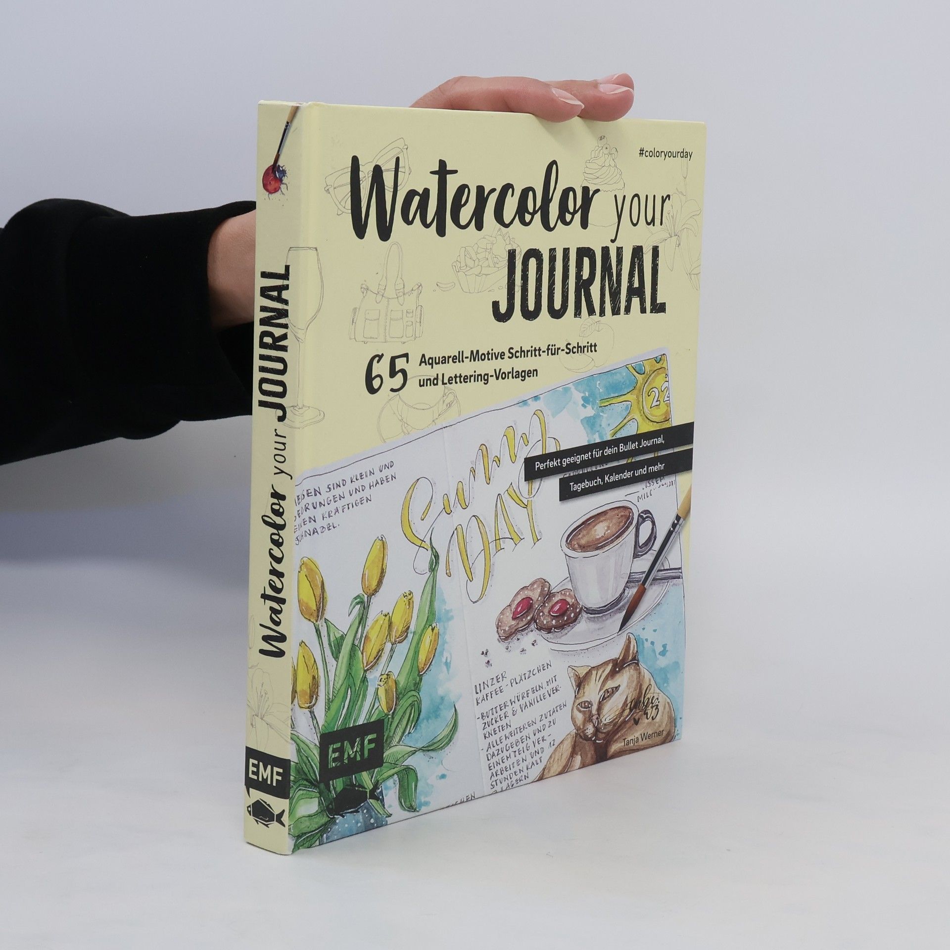 Tanja Werner Watercolor your Journal #coloryourday