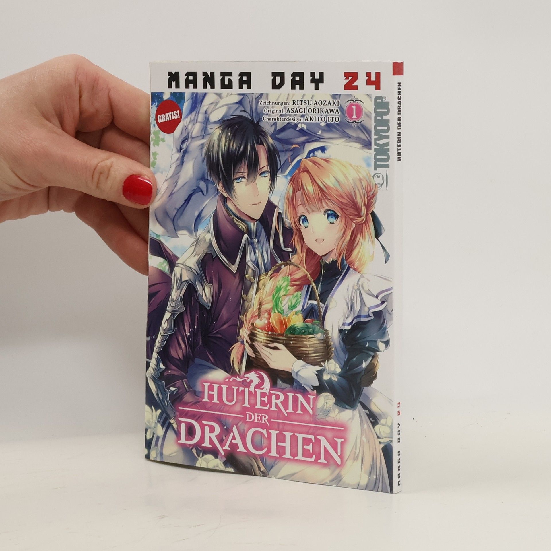 Ritsu Aozaki Manga Day 24. Hunterin der Drachen