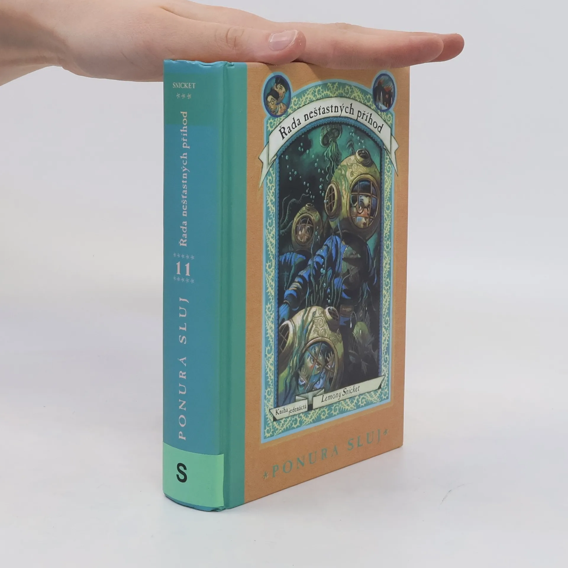 Řada nešťastných příhod 11. Ponurá sluj | Kniha | pevná | Lemony Snicket | CS