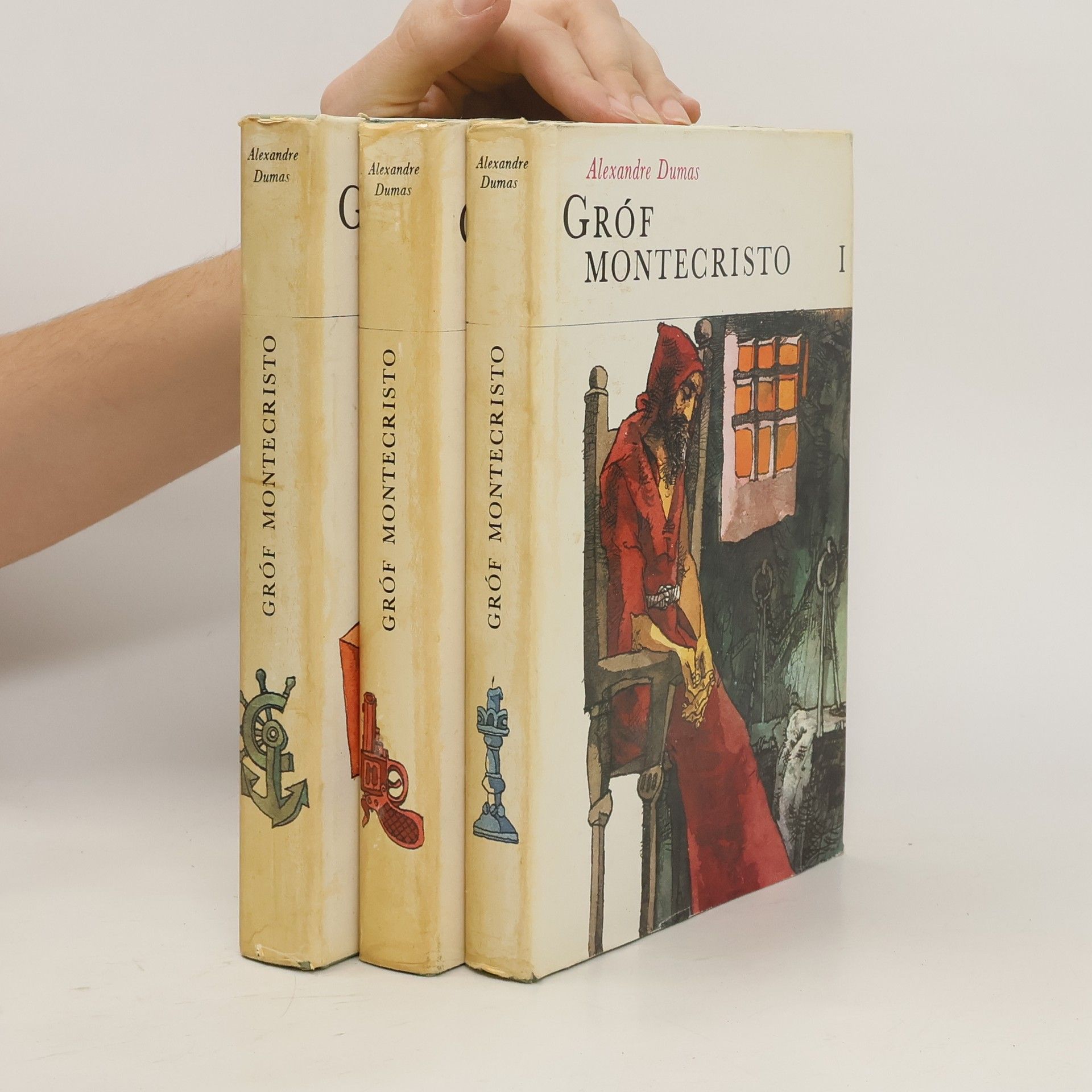 Alexandre Dumas Gróf Montecristo. komplet I-III