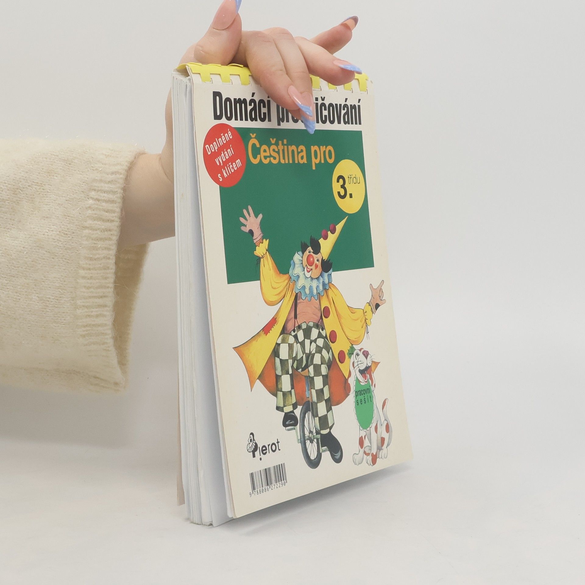 Pierot Domácí procvičování Čeština pro 3.třídu s klíčem
