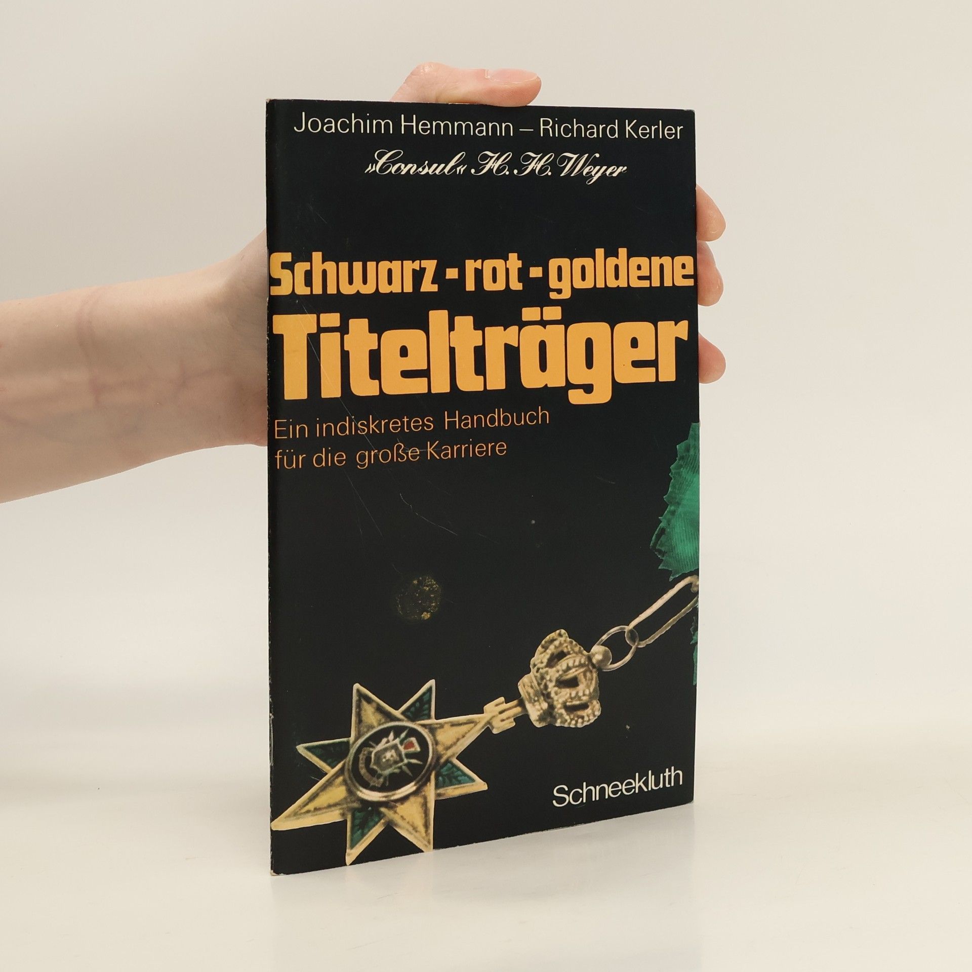 Joachim Hemmann Schwarz-rot-goldene Titelträger
