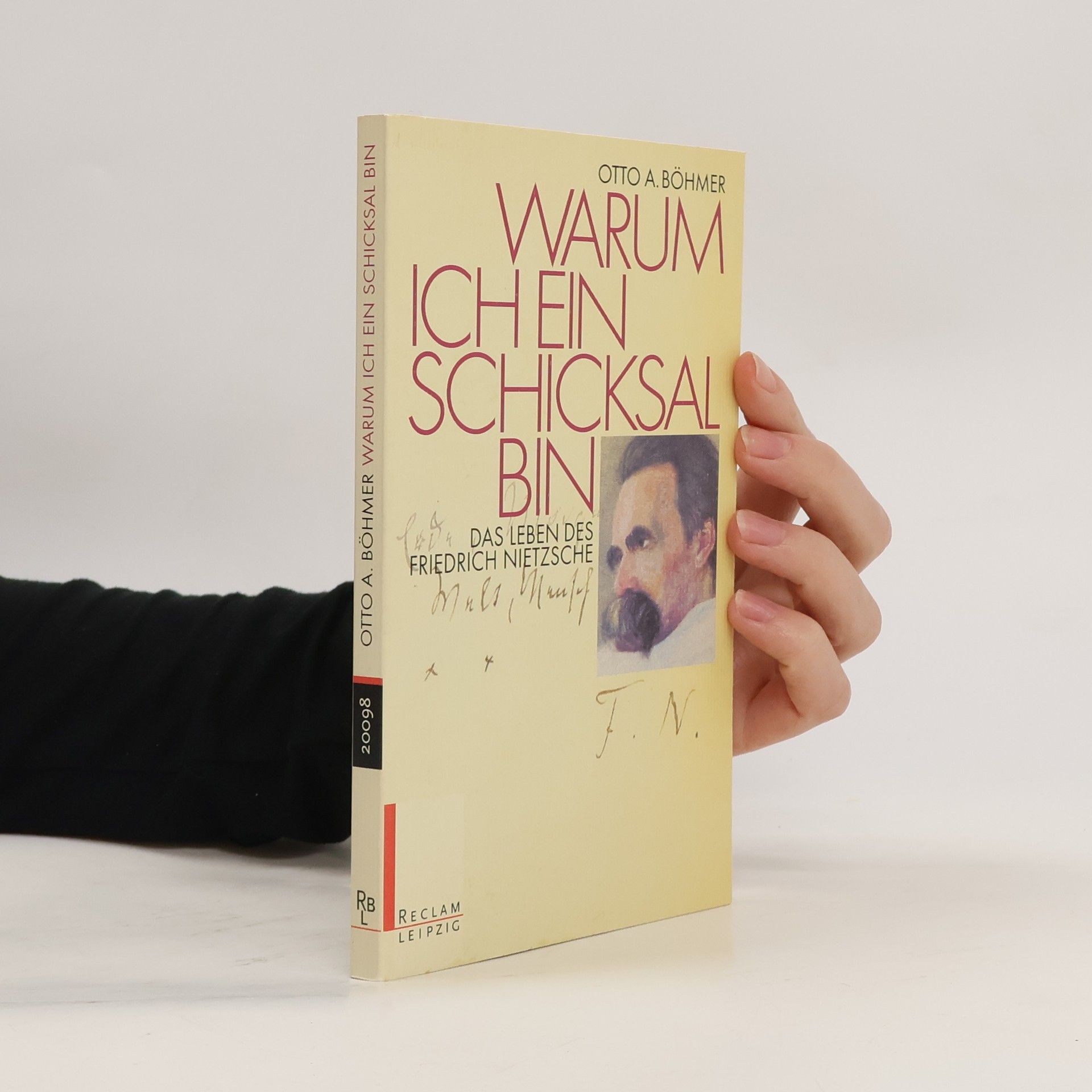 Otto A. Böhmer Warum ich ein Schicksal bin