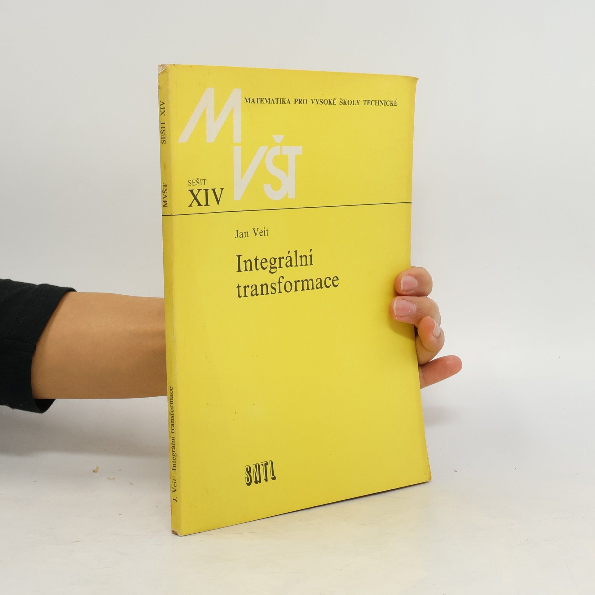 Jan Veit Matematika pro vysoké školy technické (sešit č. XIV.). Integrální transformace.