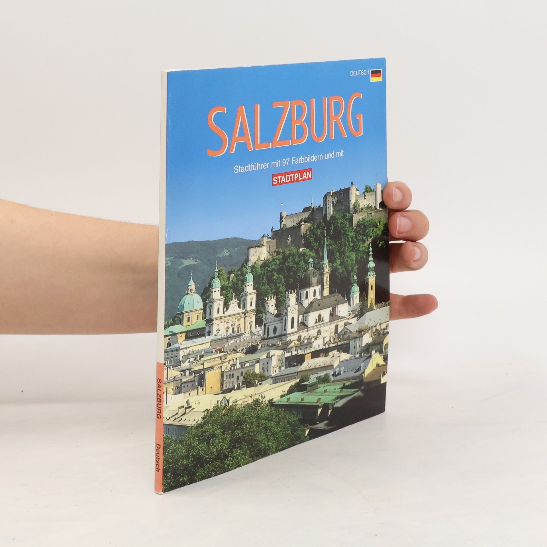 Kolektív autorov Salzburg von A-Z. Stadtplan