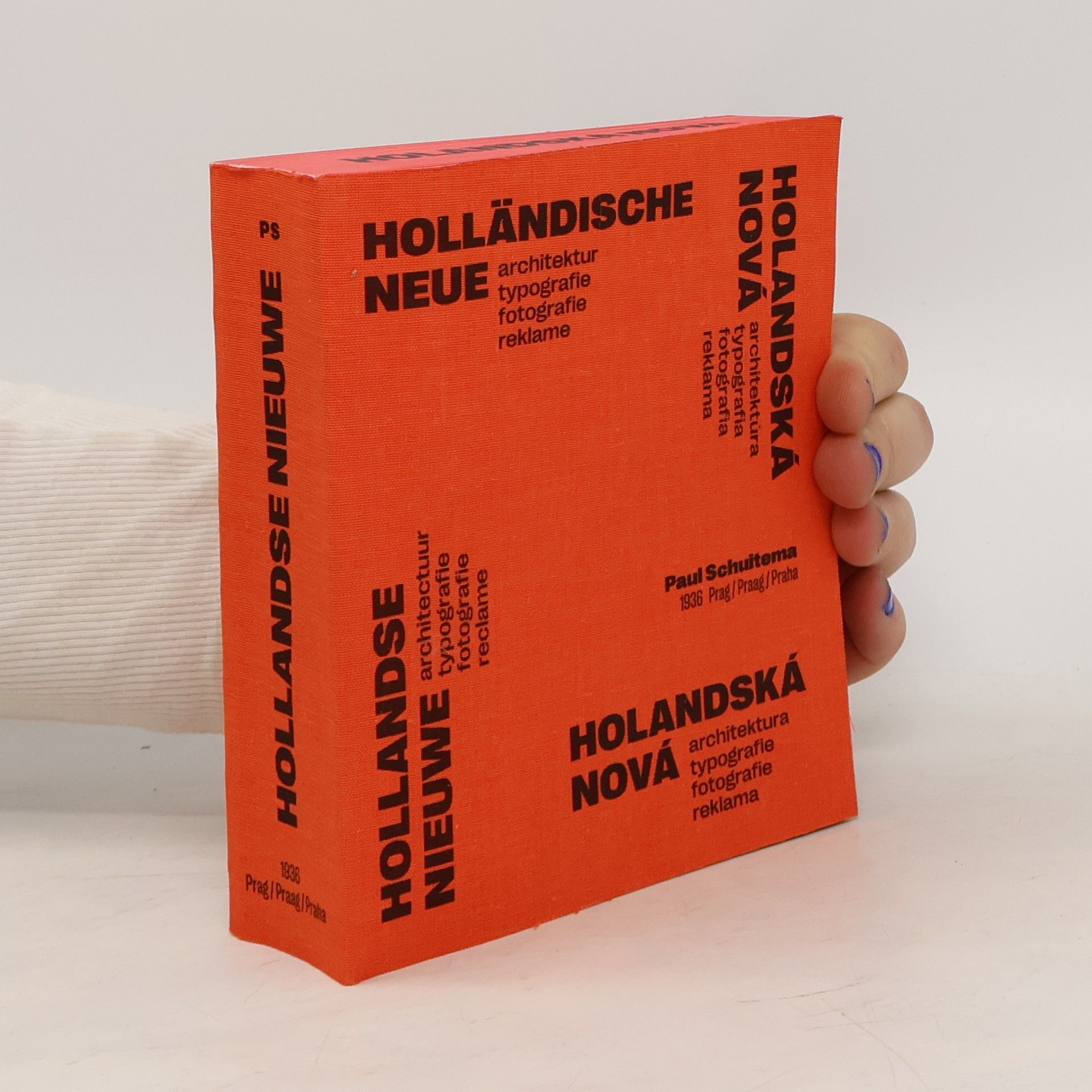 Hubert van den Berg Holandská nová architektura, typografie, fotografie, reklama: Paul Schuitema, 1936