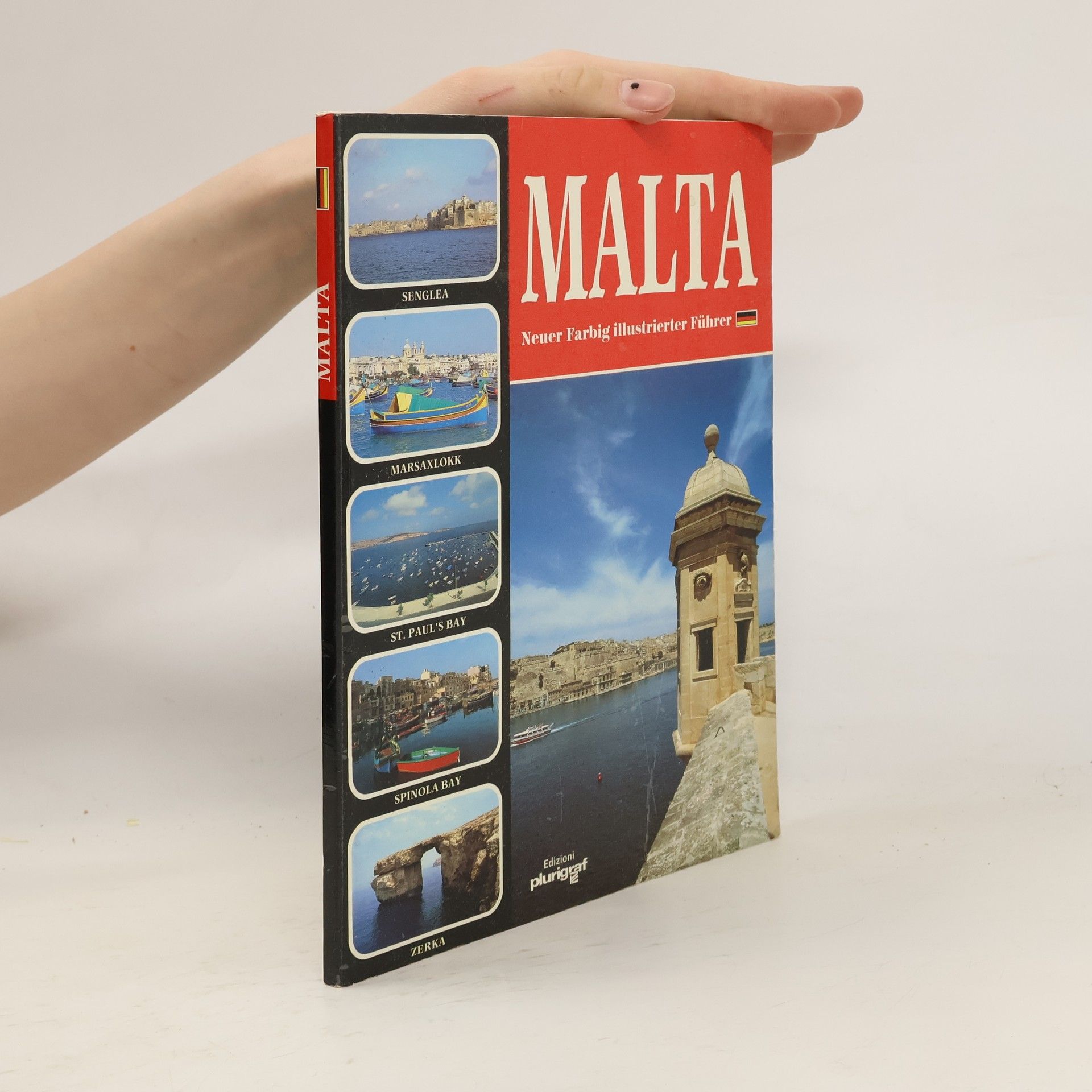 Aldo E. Azzopardi Malta. Neuer Farbig illustrierter Führer