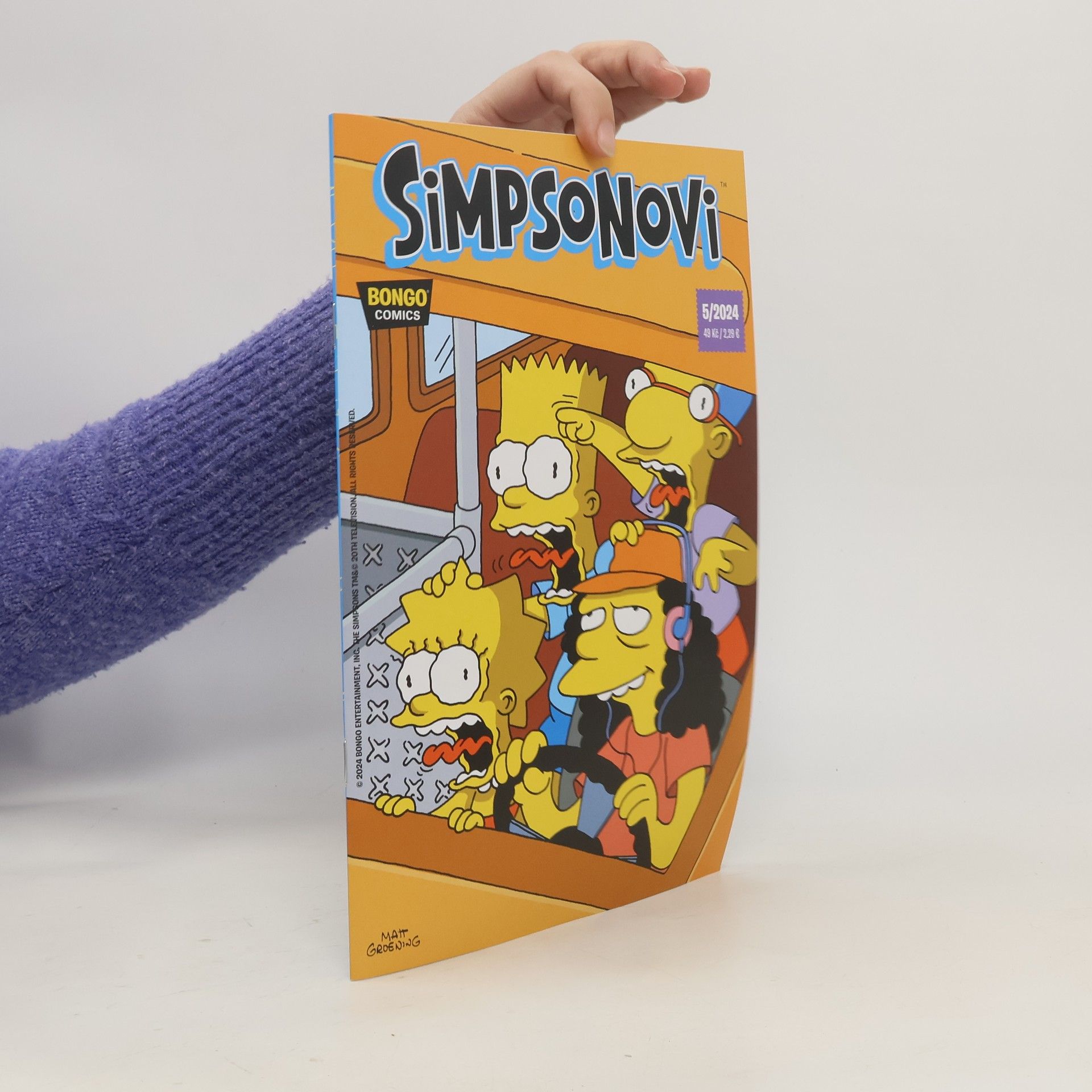 Matt Groening Simpsonovi 5/2024