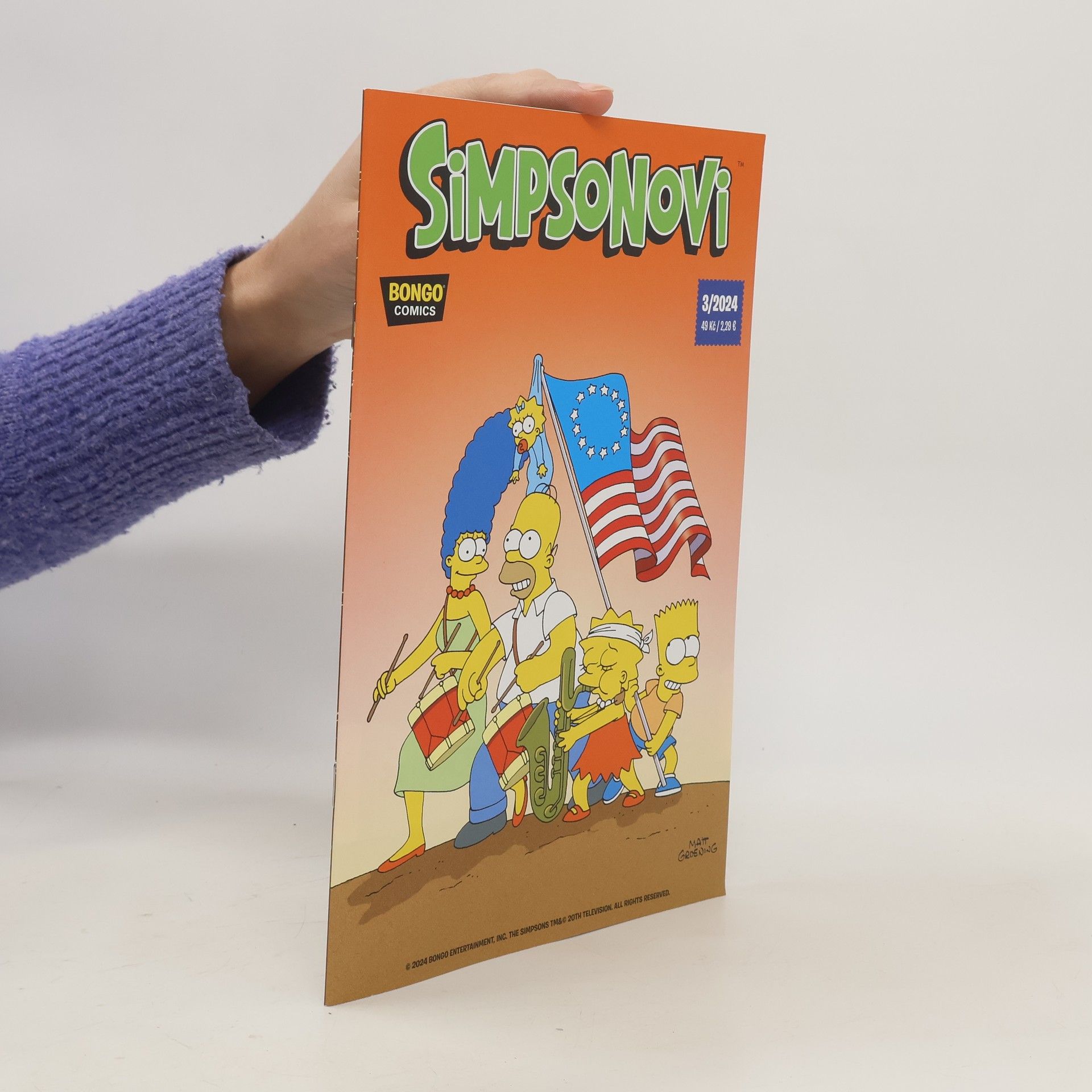 Matt Groening Simpsonovi 3/2024