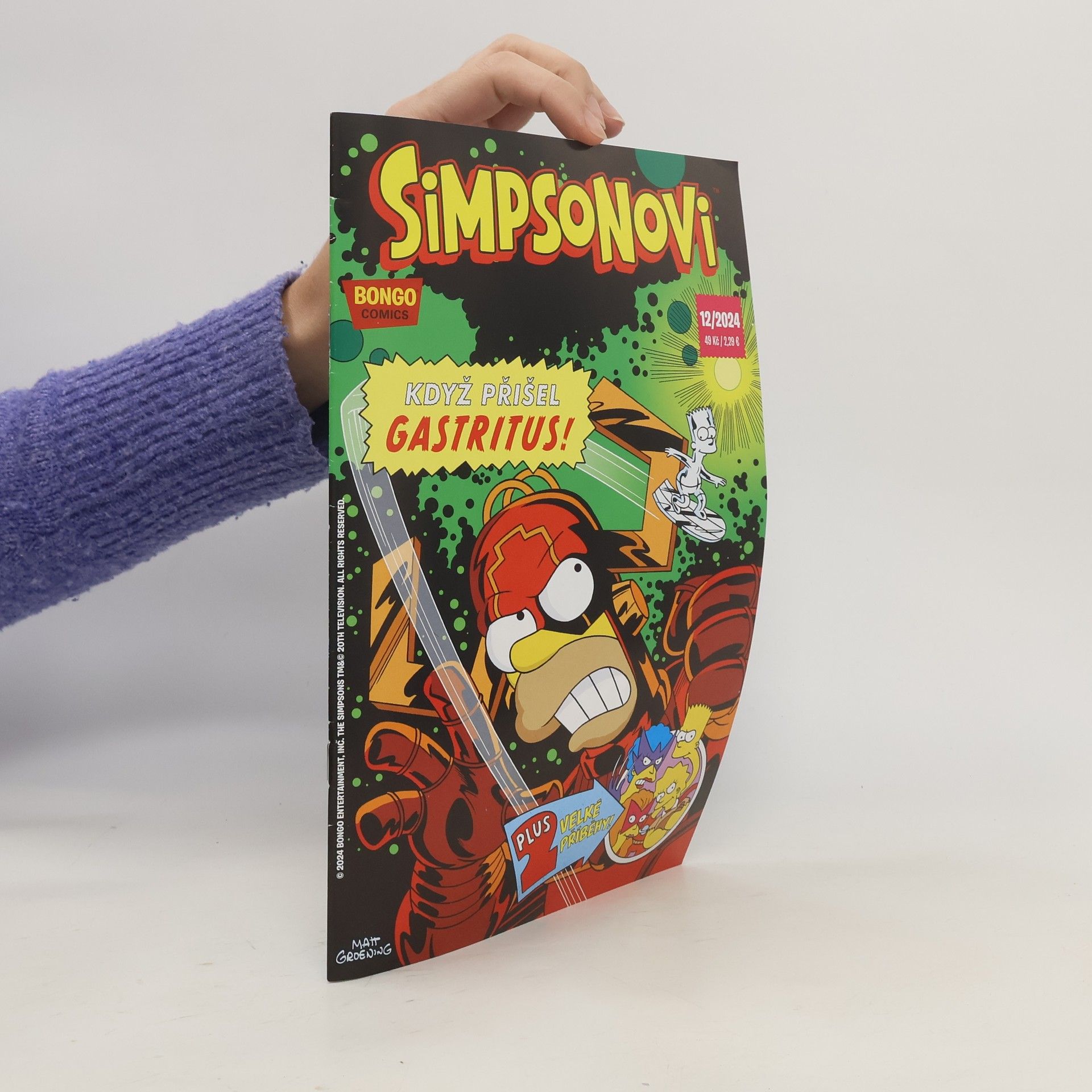 Matt Groening Simpsonovi 12/2024