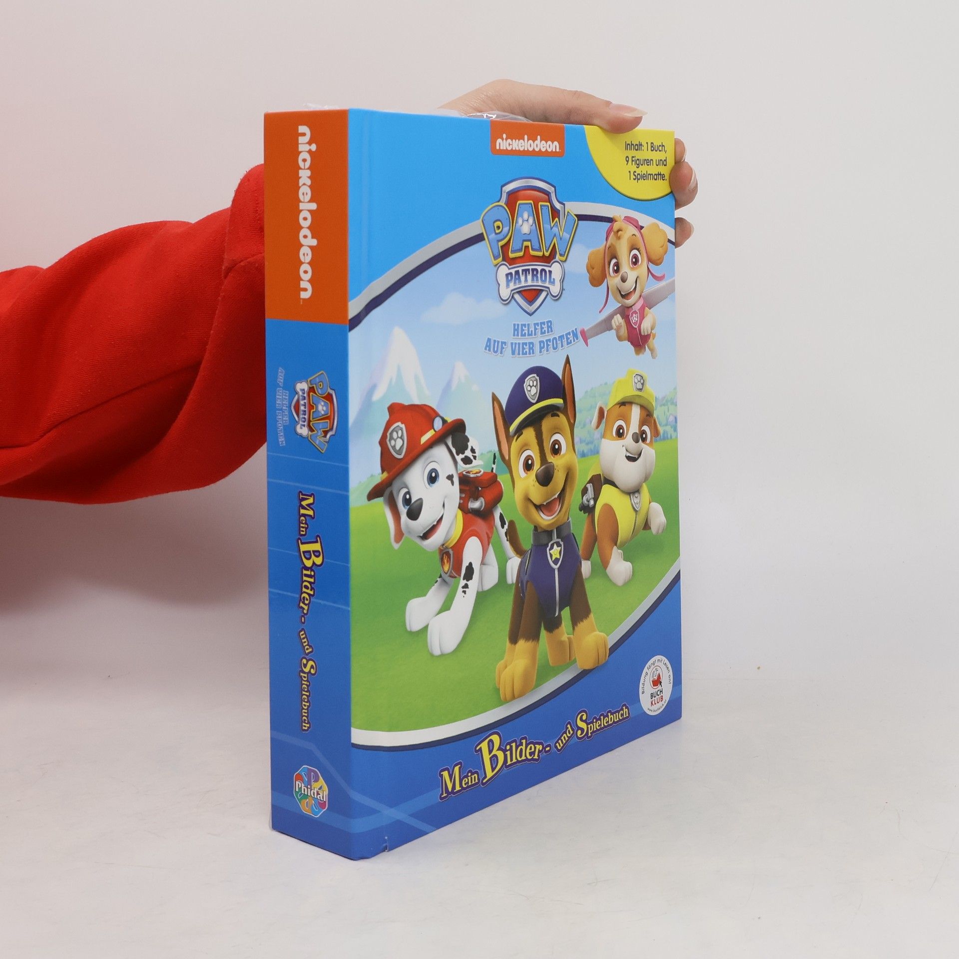 Collectif d'auteurs Paw Patrol. Helfer auf vier Pfoten. Mein Bilder und Spielebuch