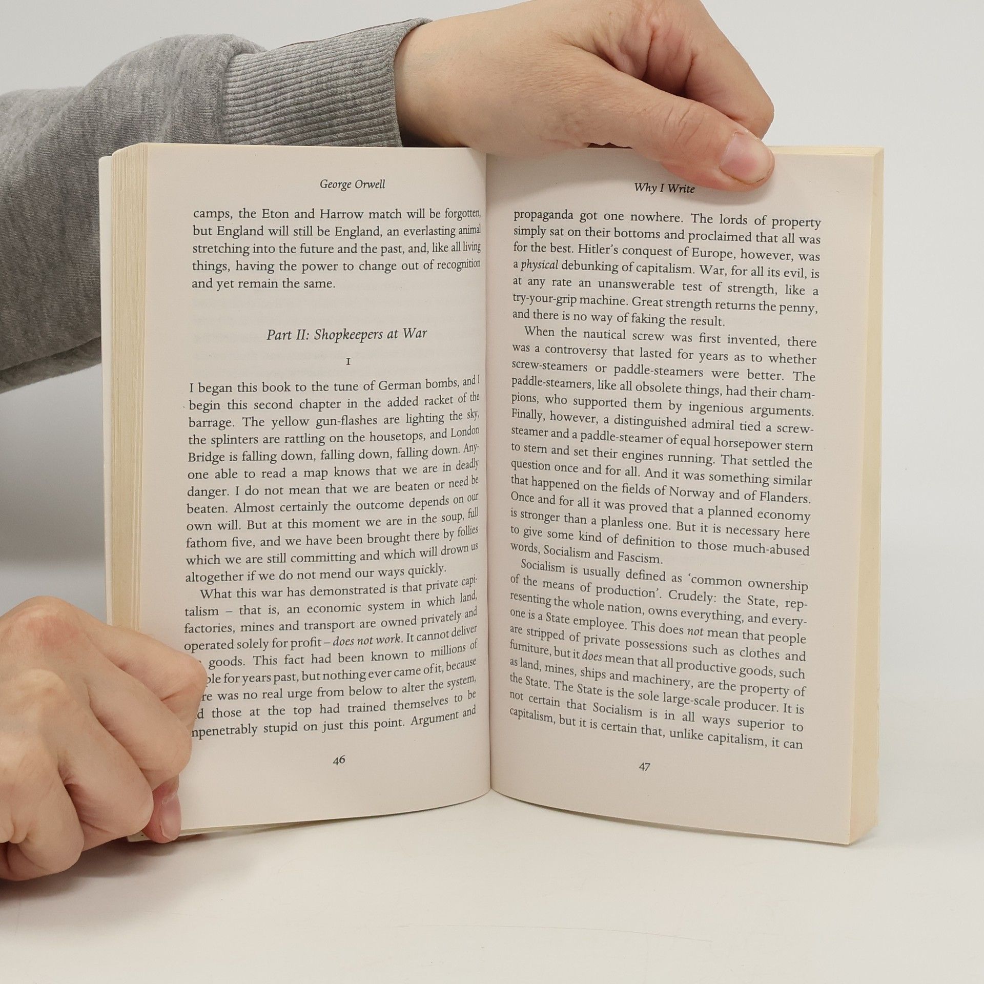 George Orwell Why I Write
