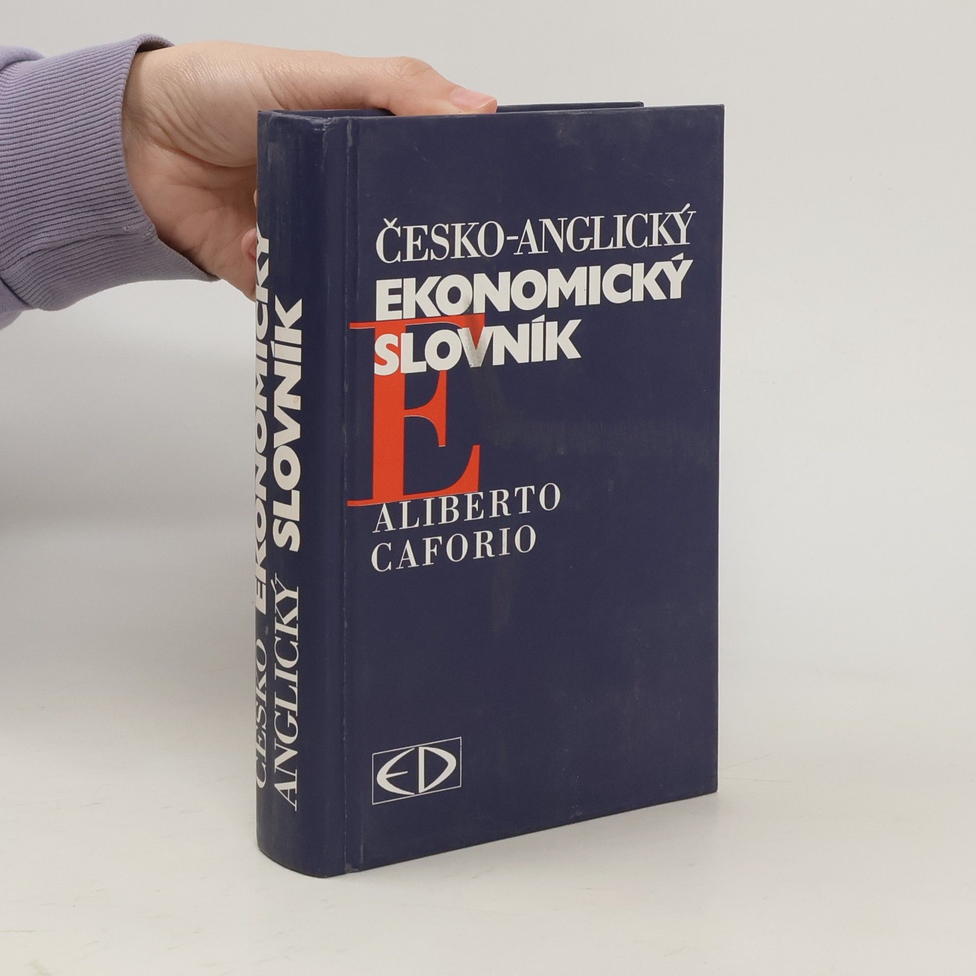 Aliberto Caforio Česko-anglický ekonomický slovník