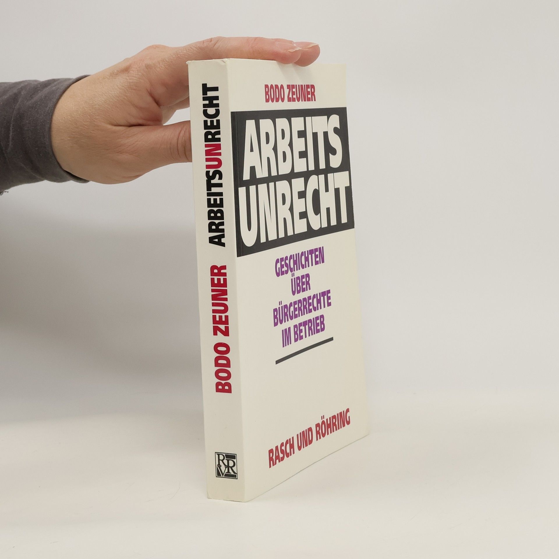 Bodo Zeuner Arbeitsunrecht