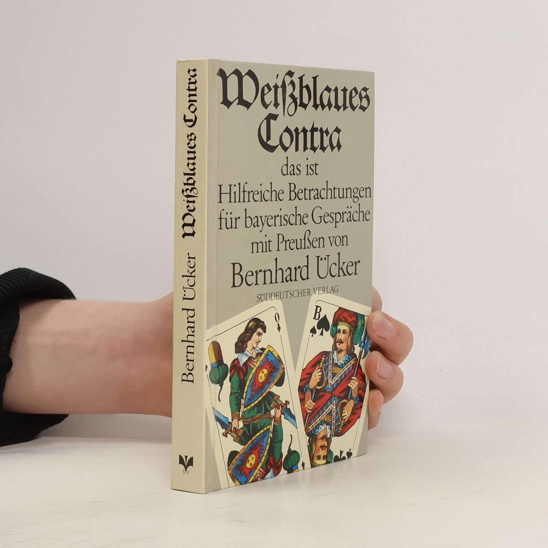 Bernhard Ücker Weissblaues Contra