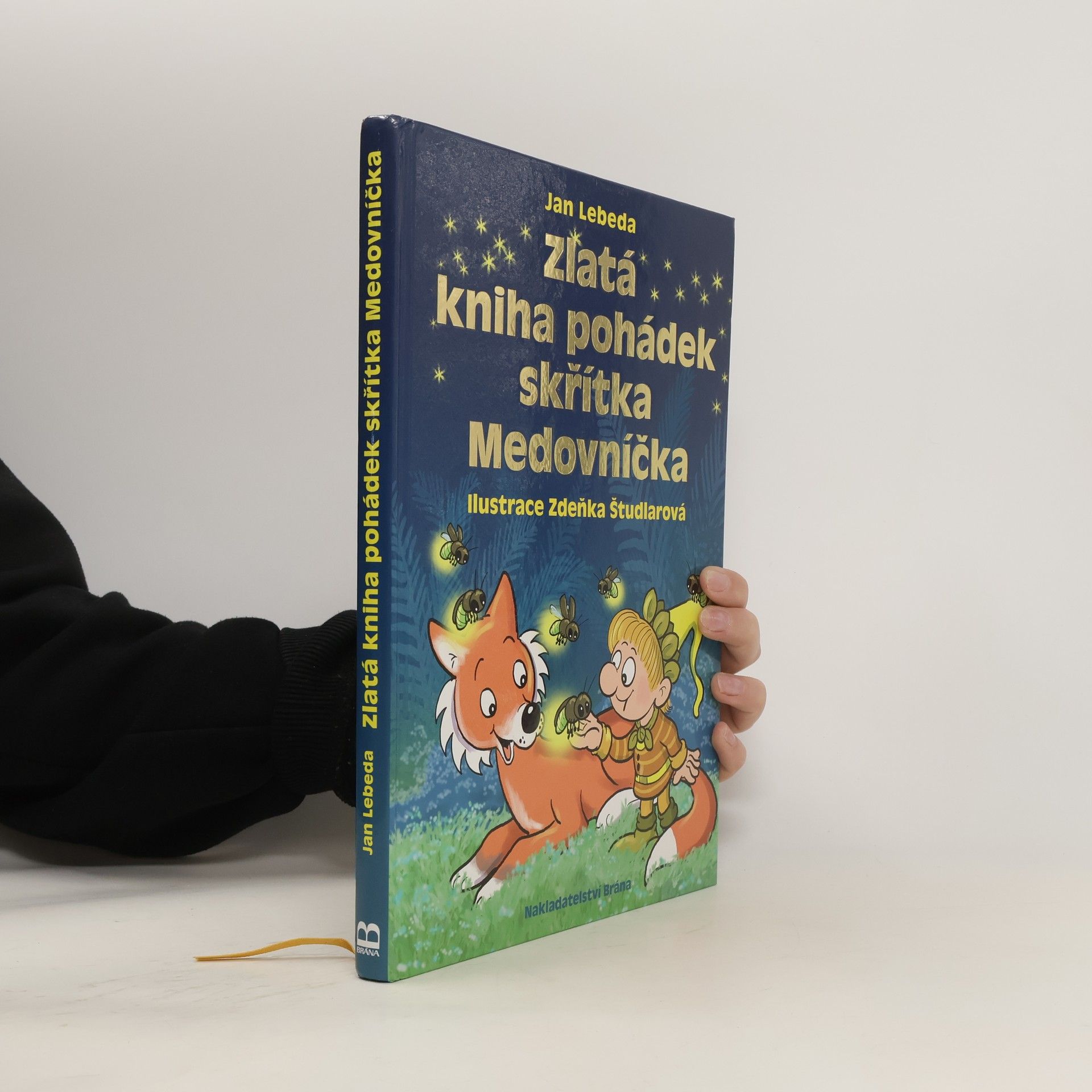 Jan Lebeda Zlatá kniha pohádek skřítka Medovníčka