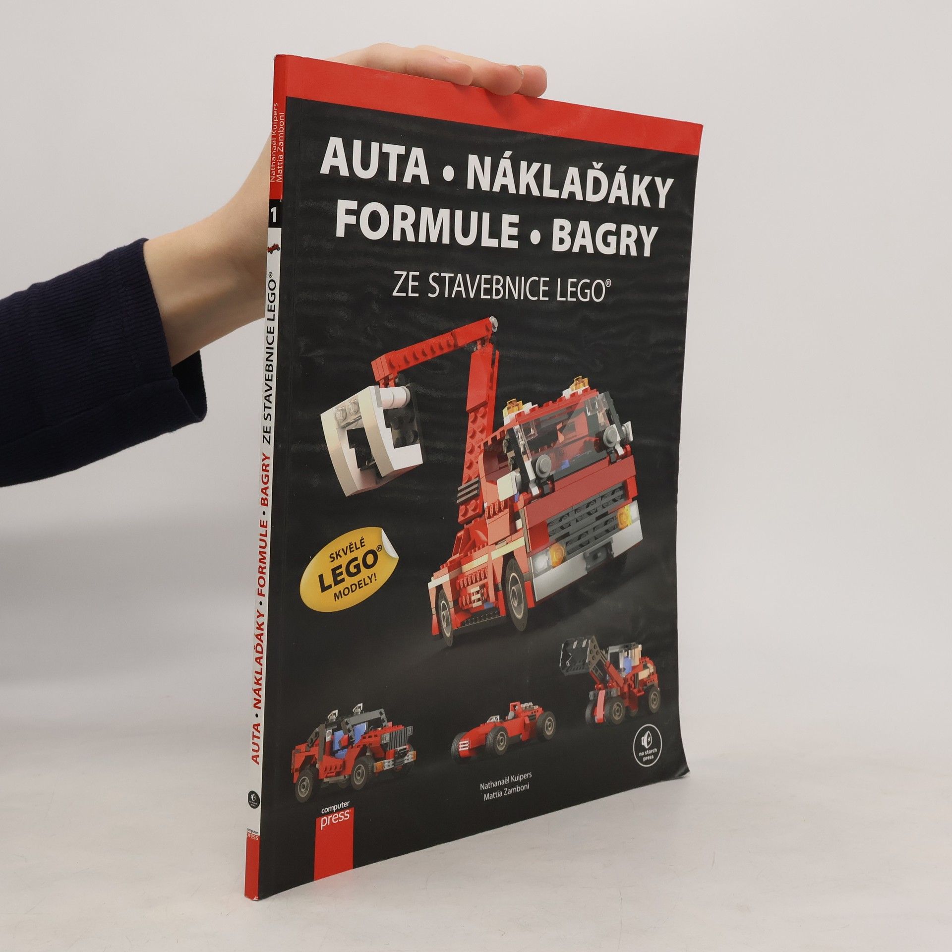 Nathanaël Kuipers Auta, náklaďáky, formule, bagry ze stavebnice LEGO