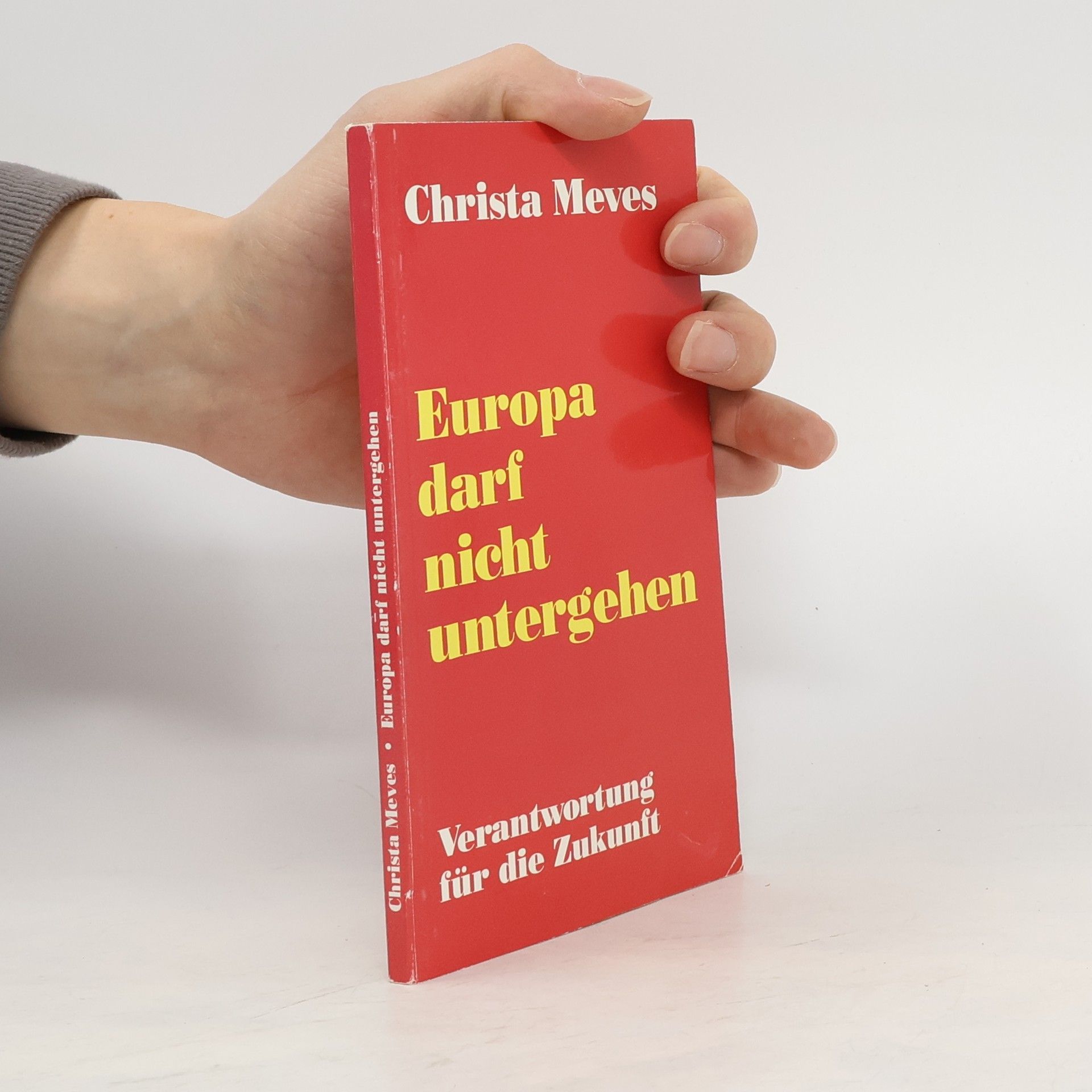 Christa Meves Europa darf nicht untergehen