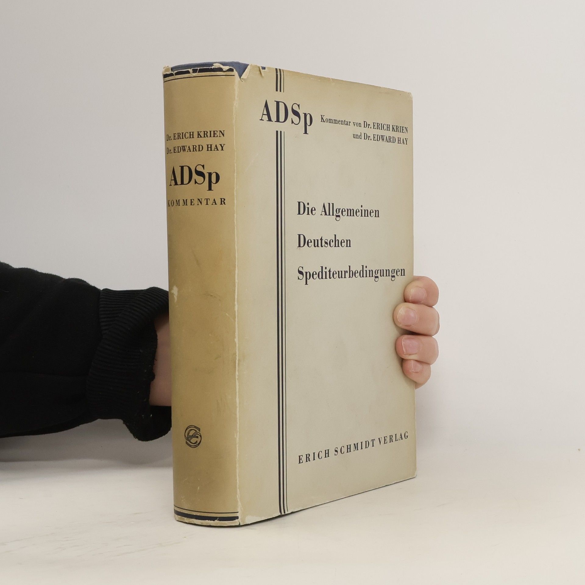 Edward Hay Die Allgemeinen Deutschen Spediteurbedingungen