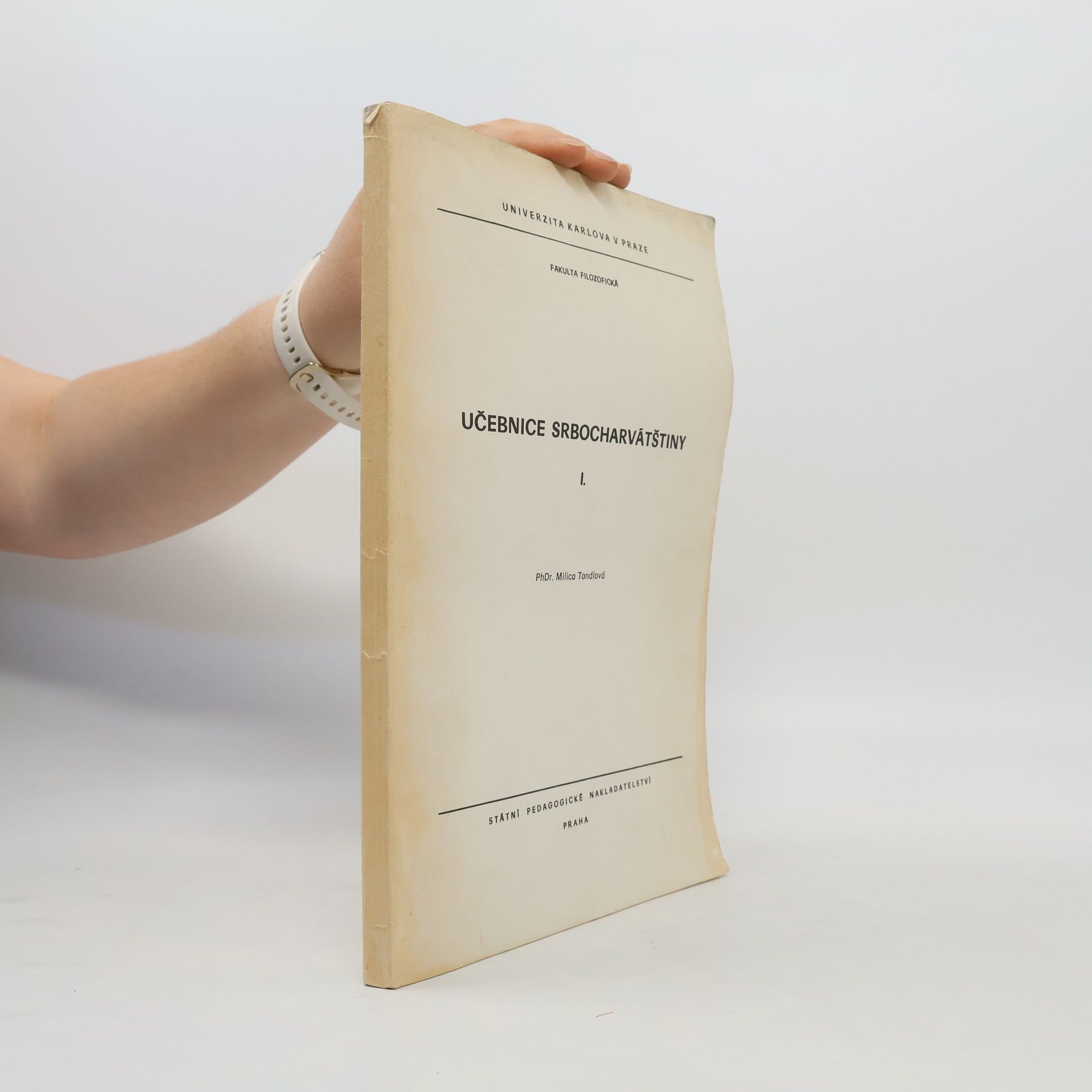 Milica Tondlová Učebnice Srbochorvátštiny 1