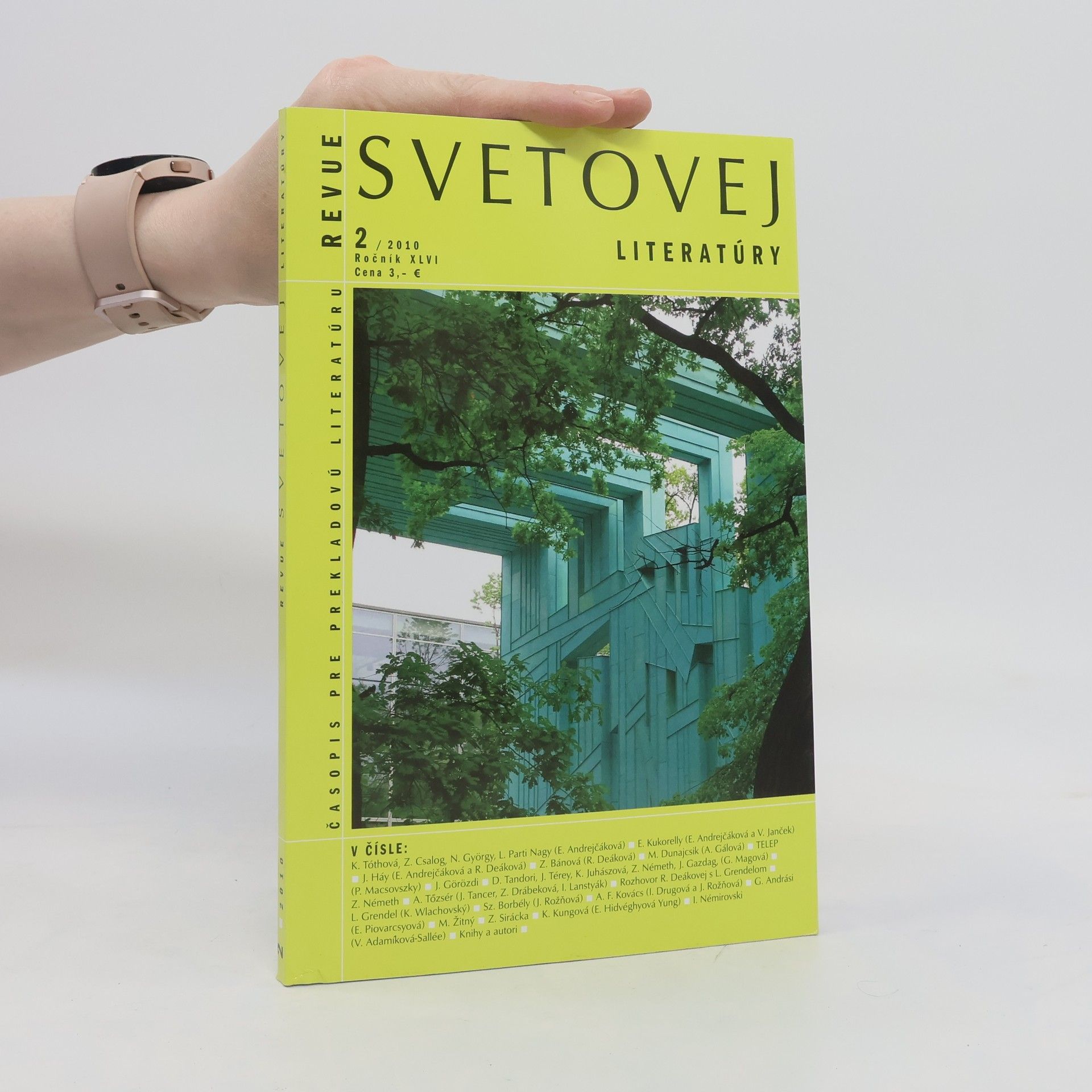 Collectif d'auteurs Revue svetovej literatúry 2/2010