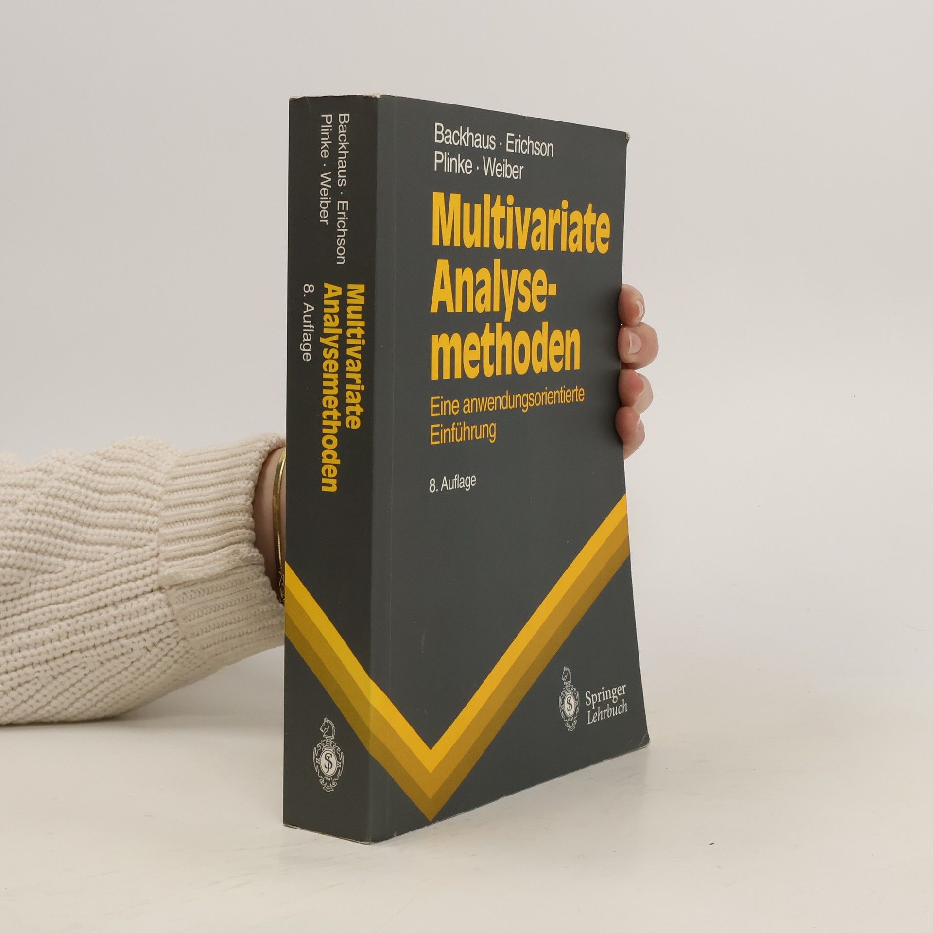 Klaus Backhaus Multivariate Analysemethoden