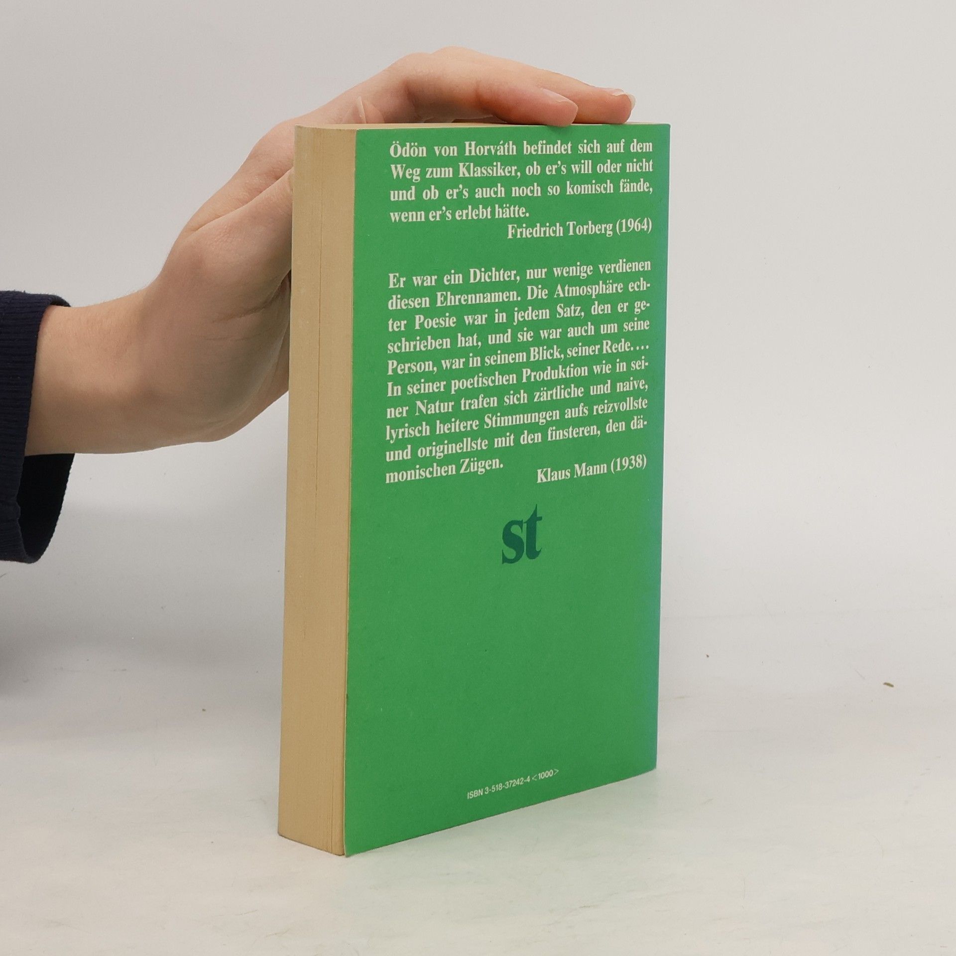 Ödön von Horváth Ein Lesebuch