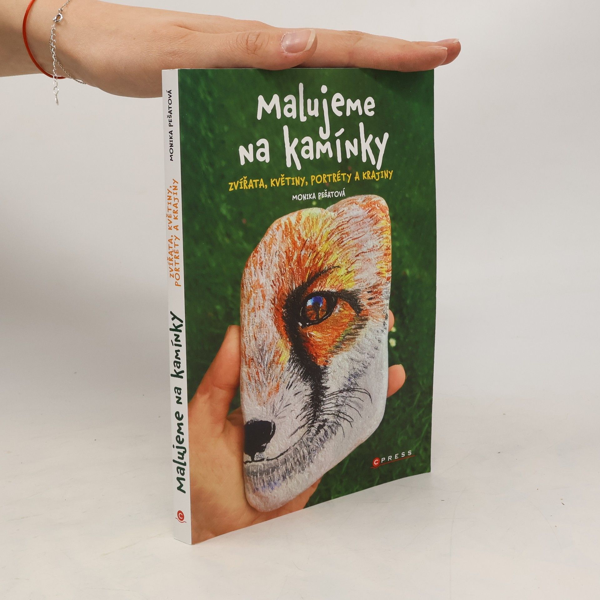 Monika Pešatová Malujeme na kamínky : zvířata, květiny, portréty a krajiny
