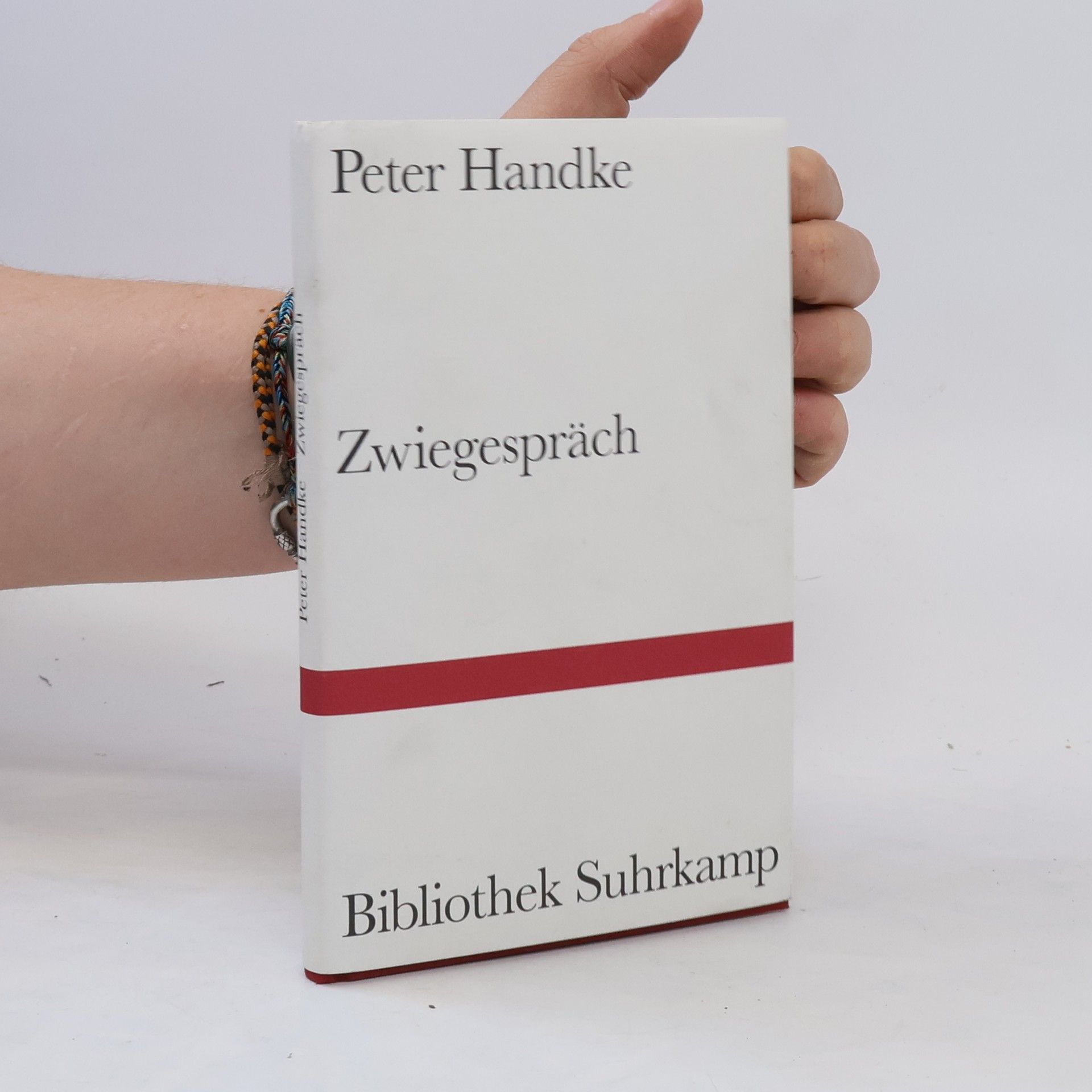 Peter Handke Zwiegespräch