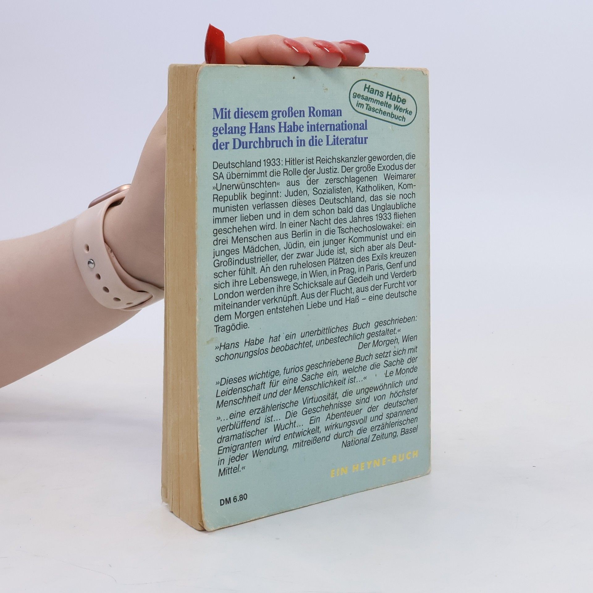Hans Habe Drei über die Grenze. Ein Abenteuer unter deutschen Emigranten.