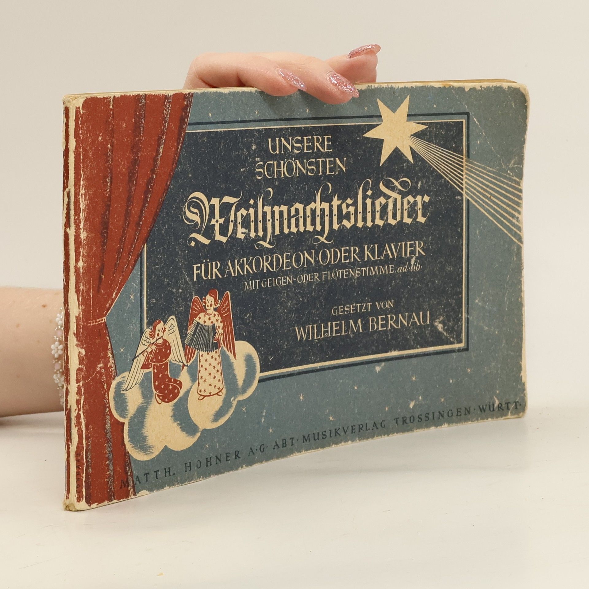 Wilhelm Bernau Unsere schönsten Weihnachtslieder für Akkordeon oder Klavier