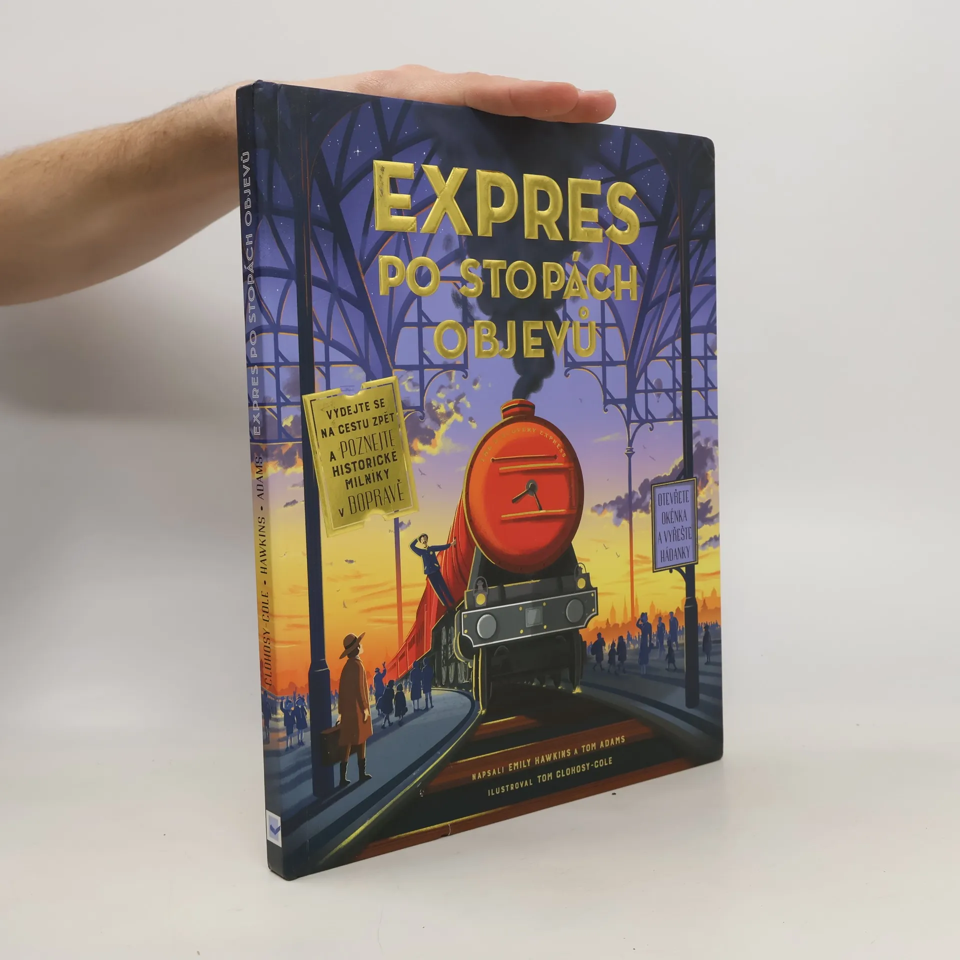 Expres po stopách objevů | Kniha | Emily Hawkins | CS