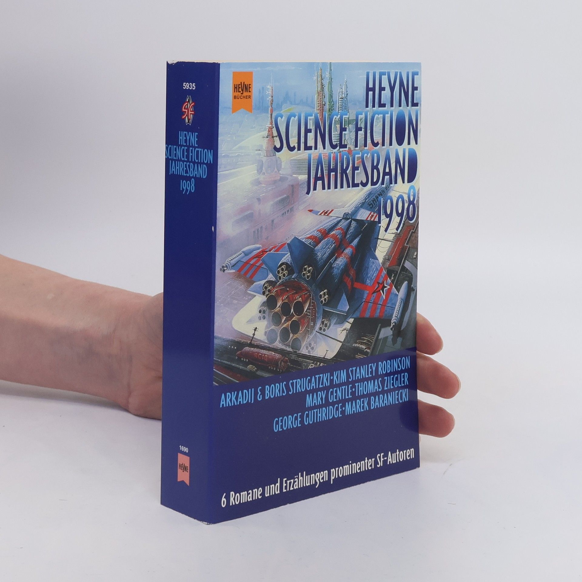 Wolfgang Jeschke Heyne Science Fiction Jahresband 1998.