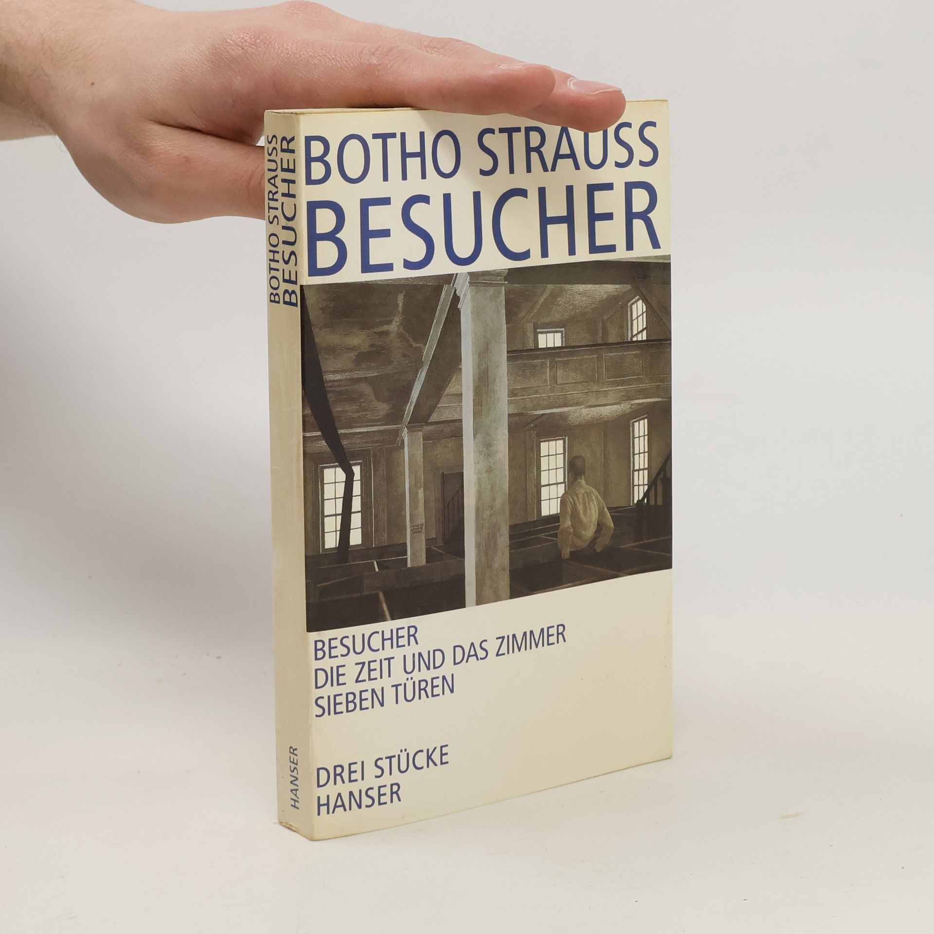 Botho Strauß Besucher. Die Zeit und das Zimmer. Sieben Türen