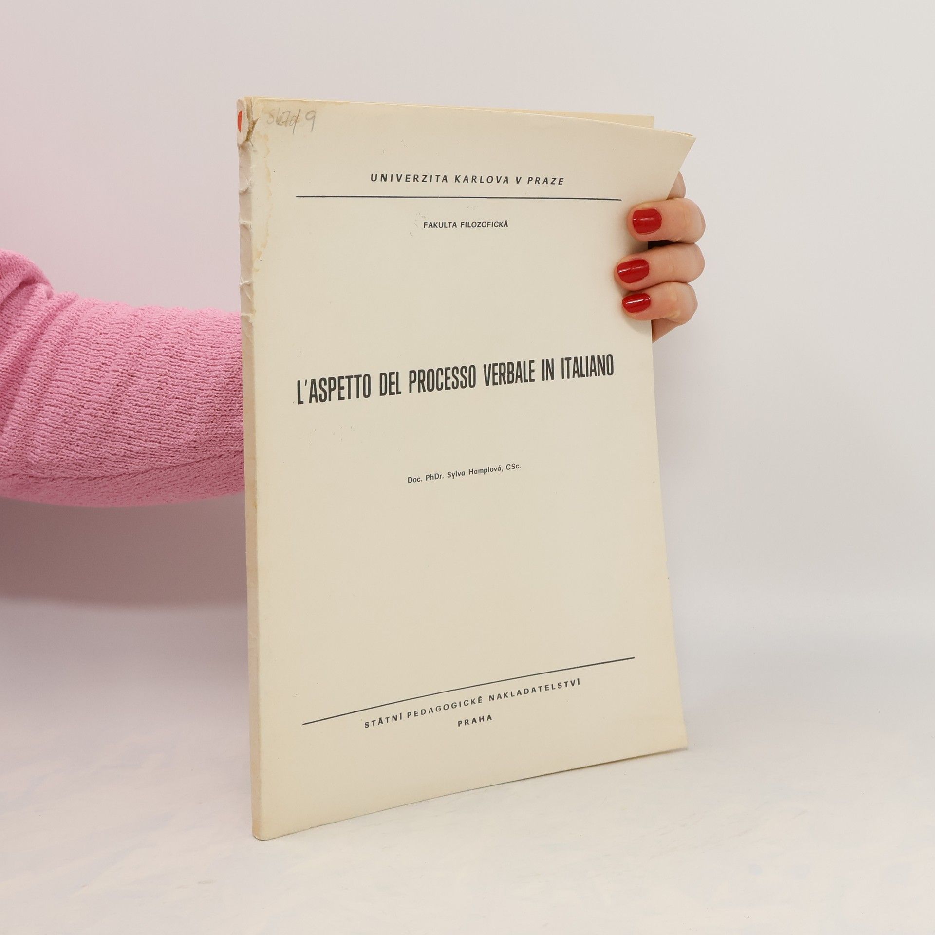 Sylva Hamplová L'aspetto del processo verbale in italiano