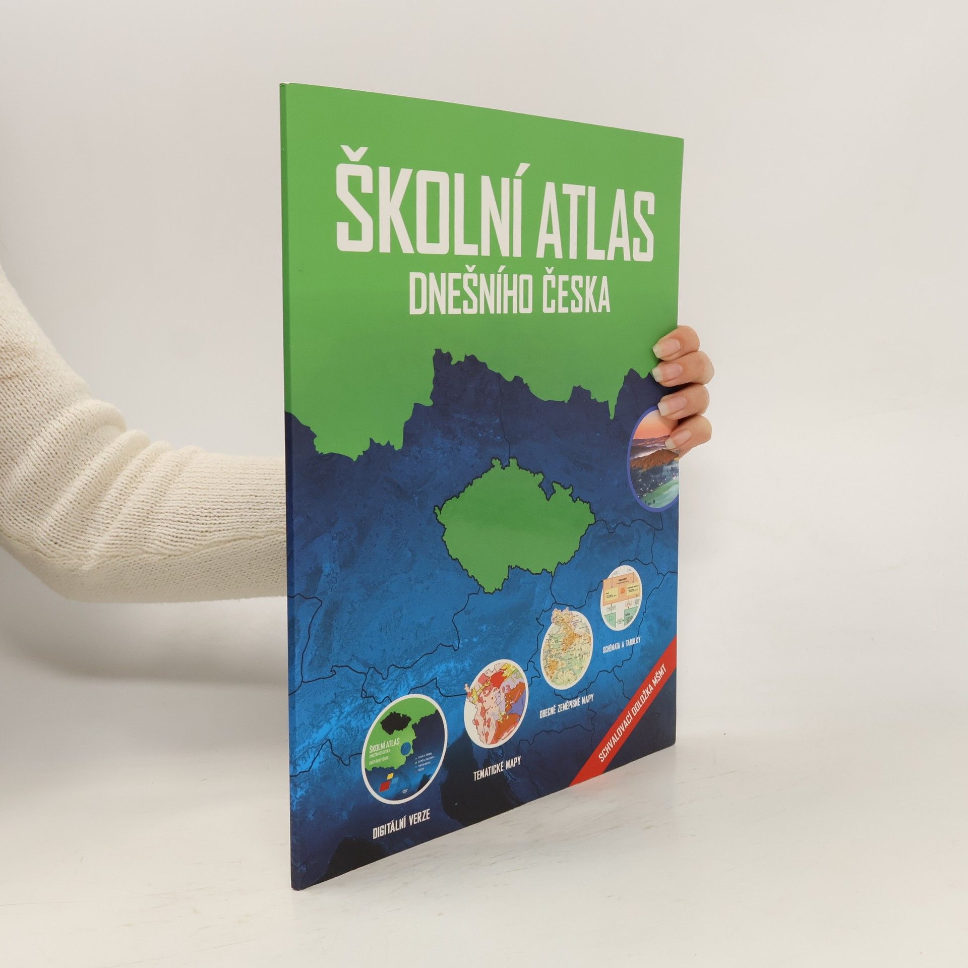Martin Hanus Školní atlas dnešního Česka