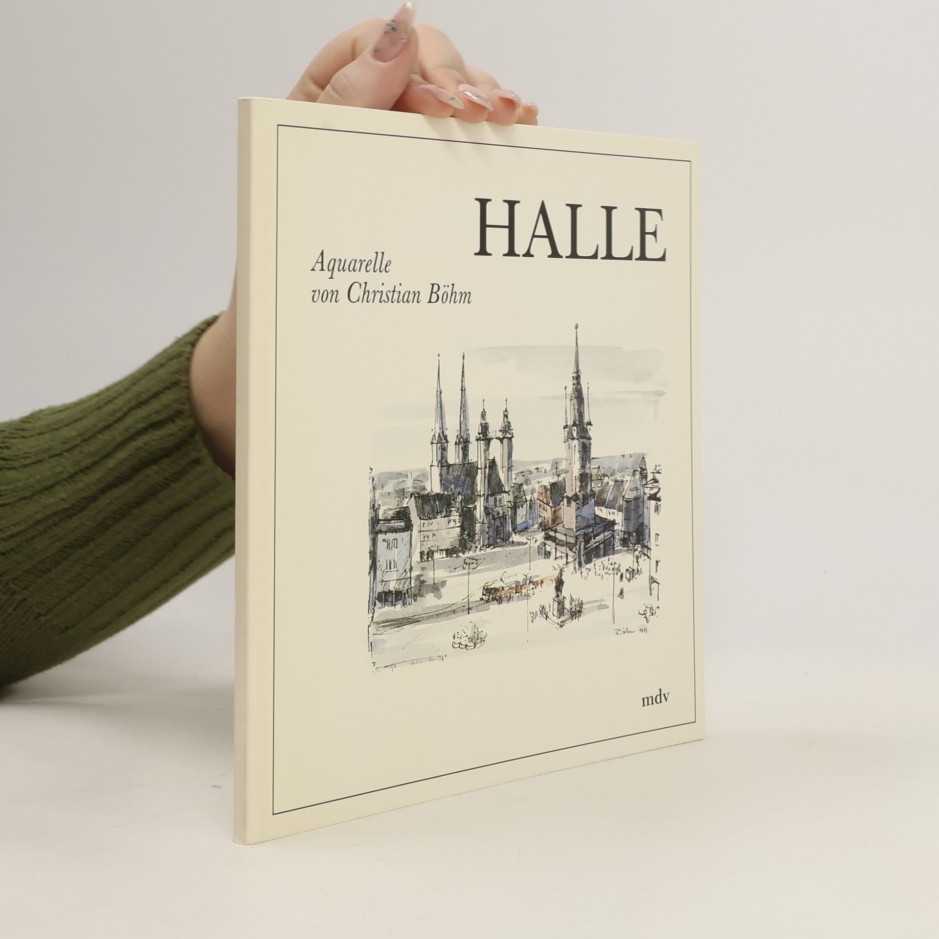Christian Böhm Halle Aquarelle von Christian Böhm