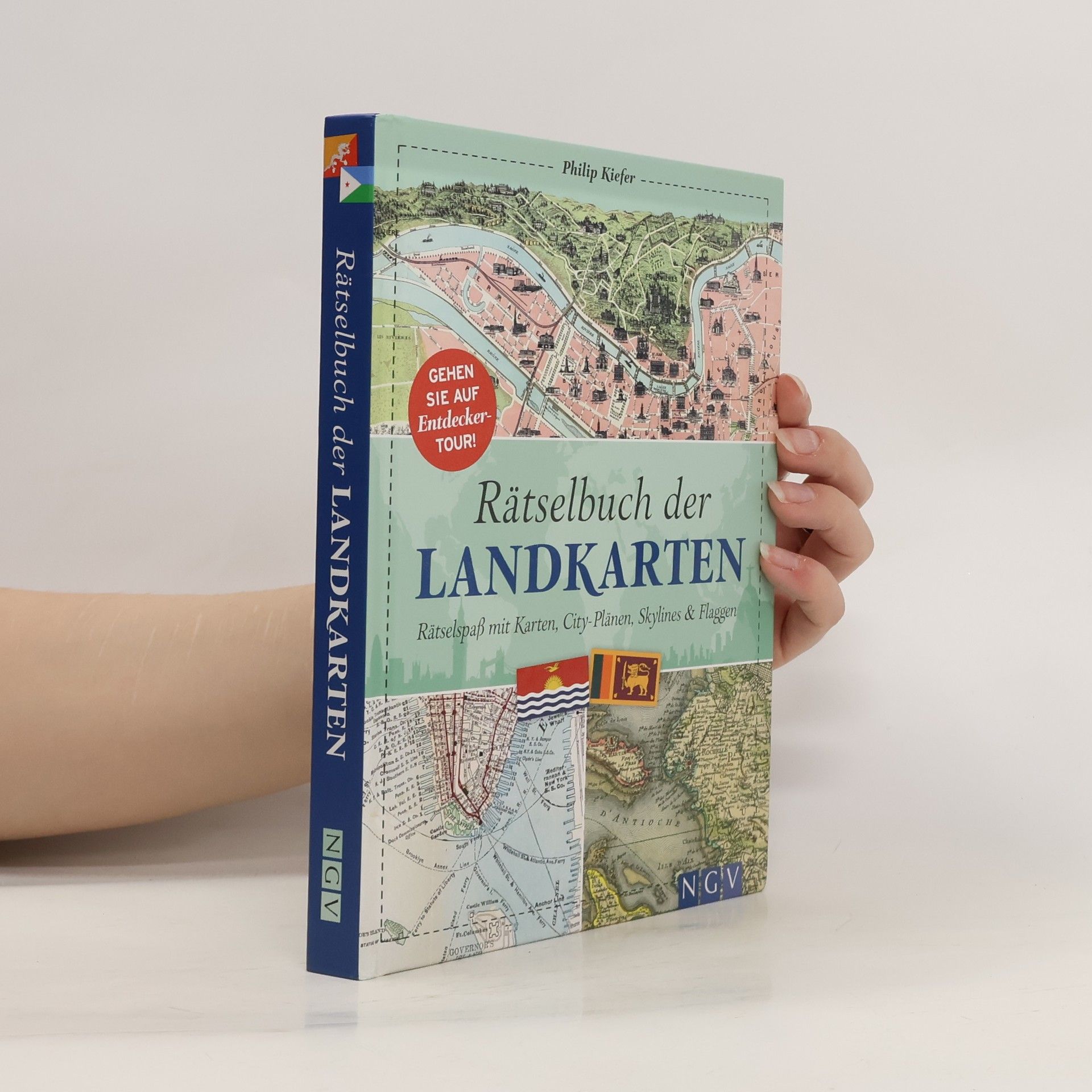 Philip Kiefer Rätselbuch der Landkarten