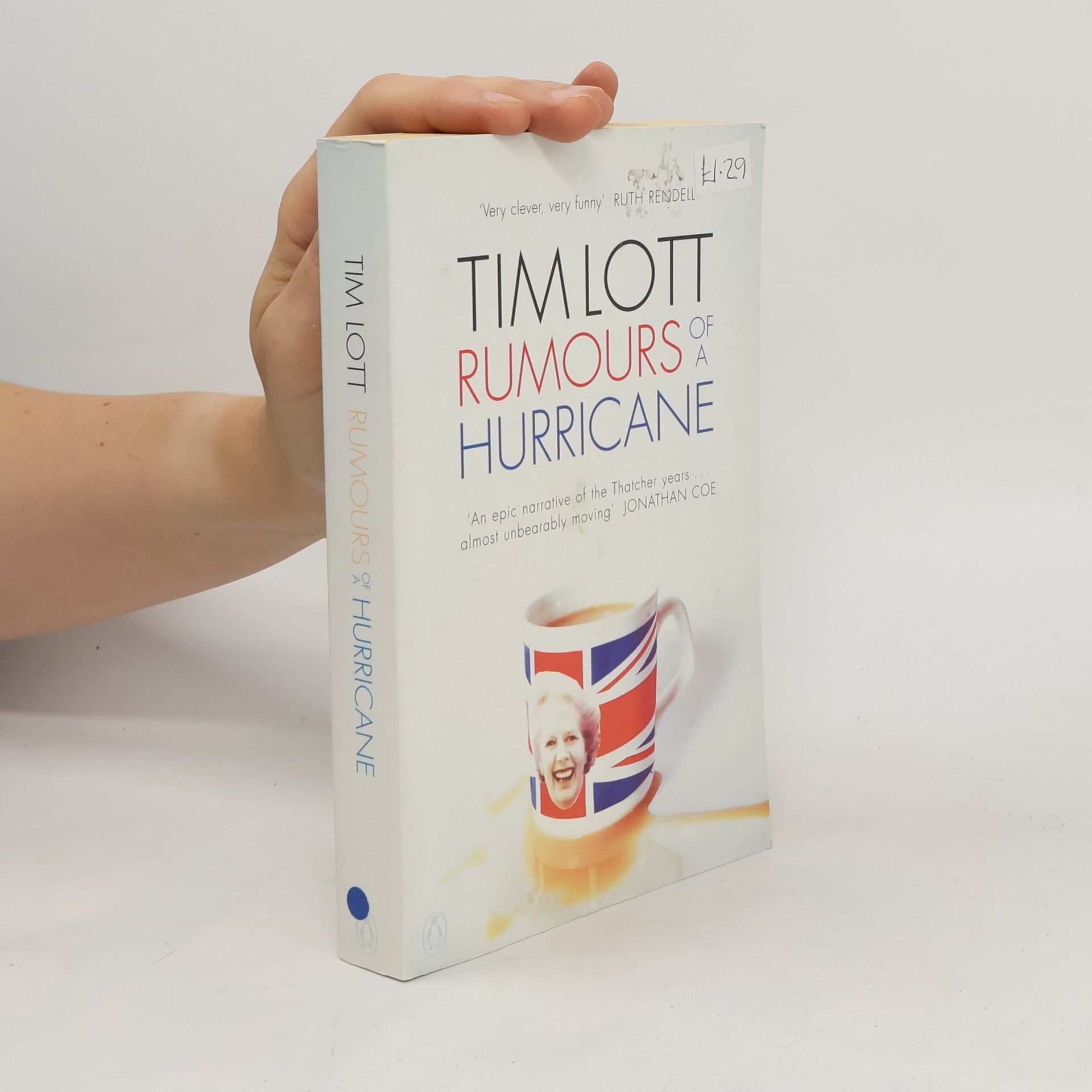 Tim Lott Rumours of a Hurricane