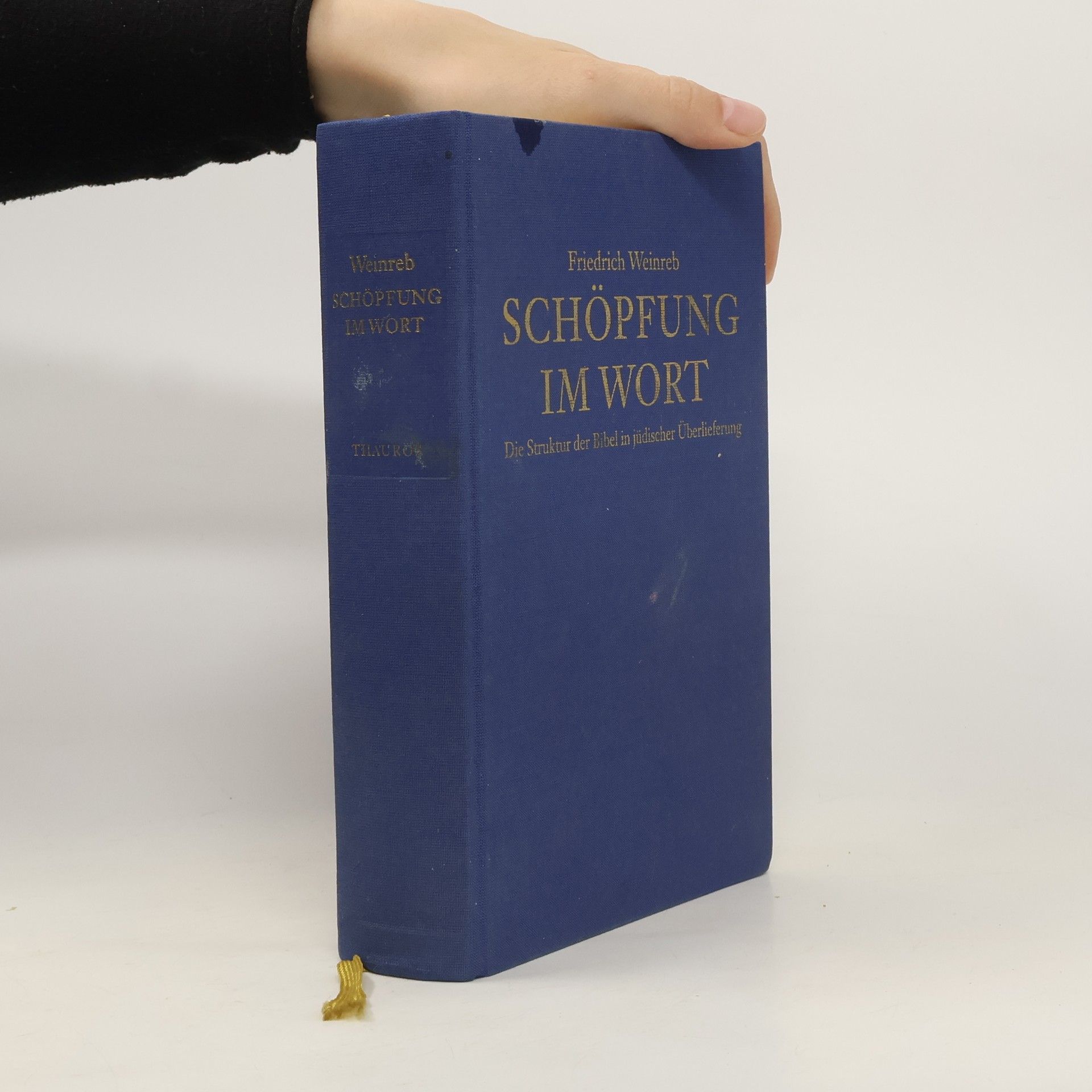 Friedrich Weinreb Schöpfung im Wort