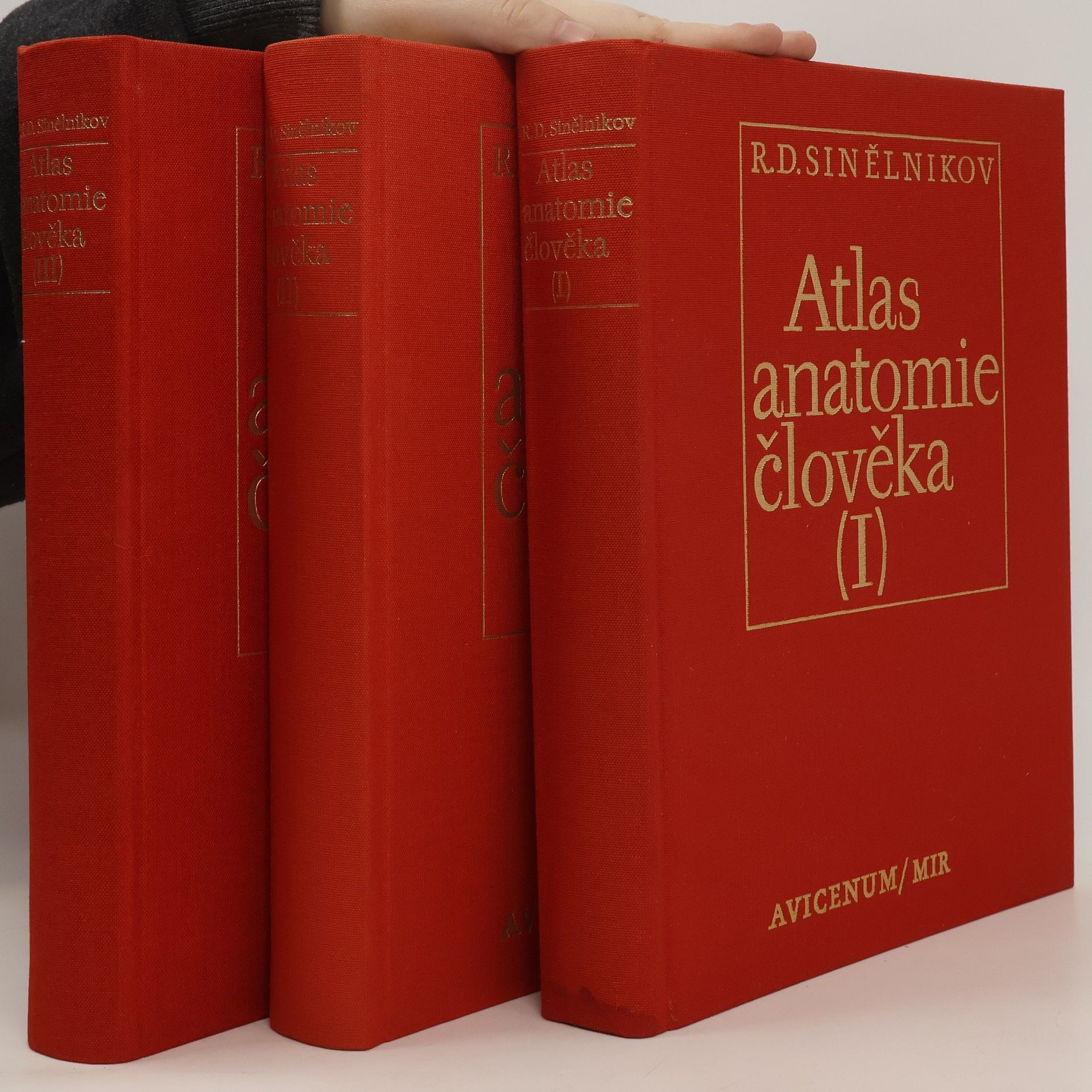 R. D. Sinělnikov Atlas anatomie člověka I-III