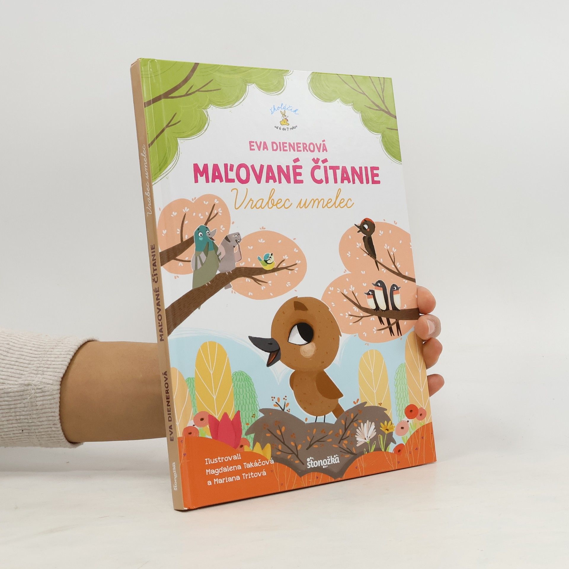Eva Dienerová Maľované čitanie. Vrabec umelec