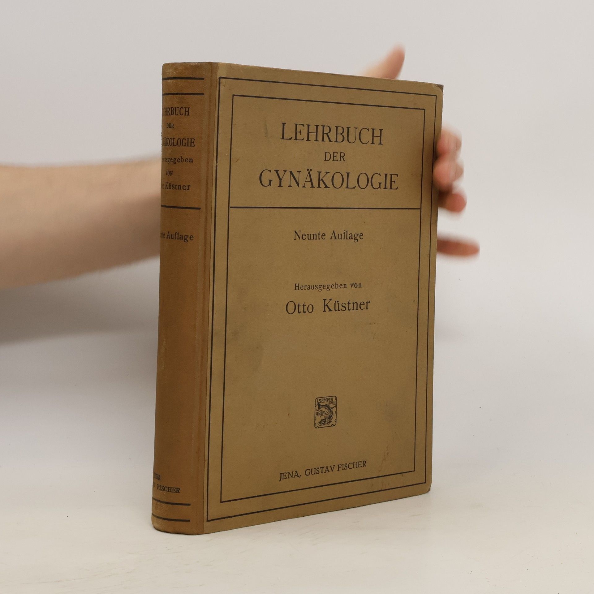 Otto Küstner Lehrbuch der Gynäkologie 9. Auflage