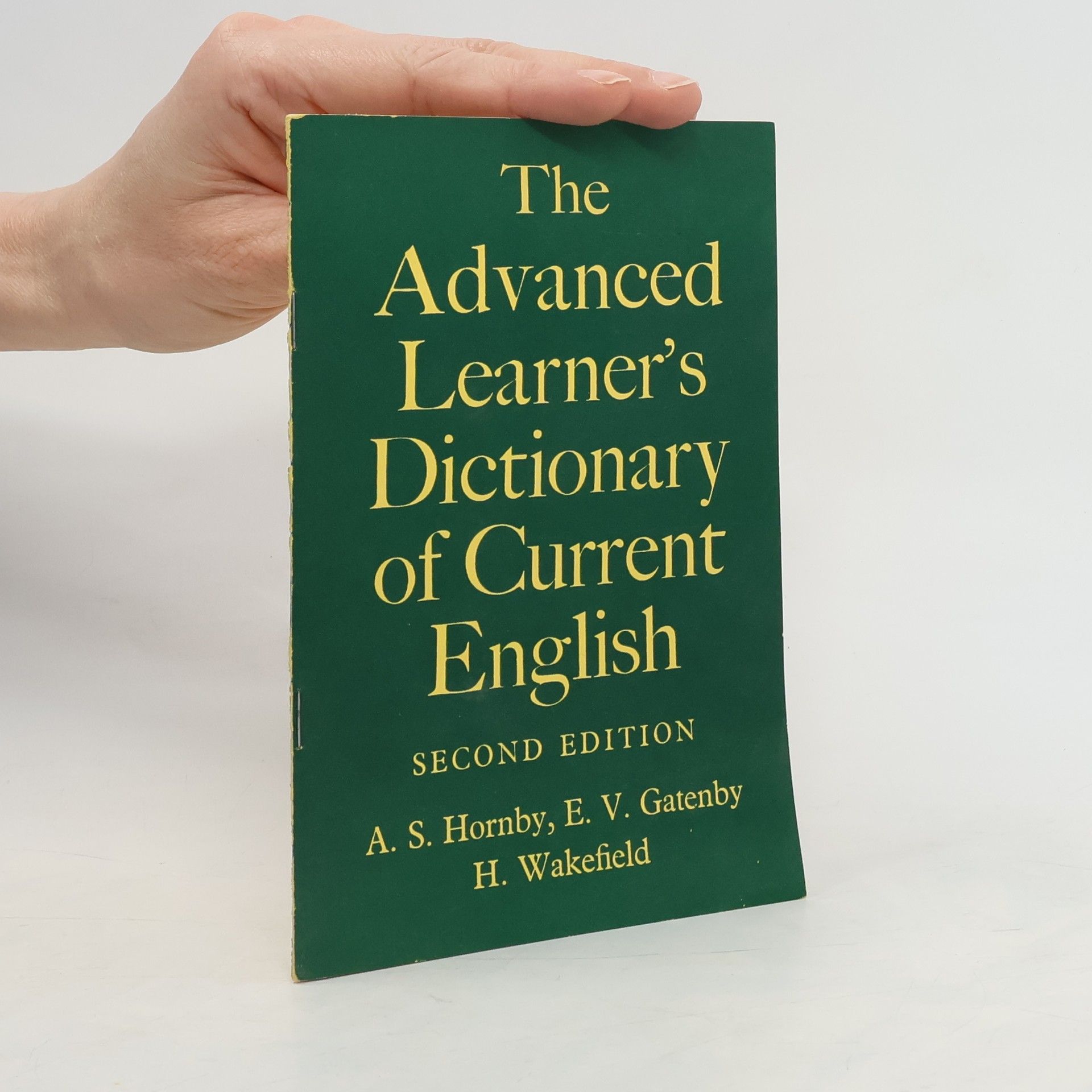 A. S. Honbi The Advanced Learner´s Dictionary of Current English