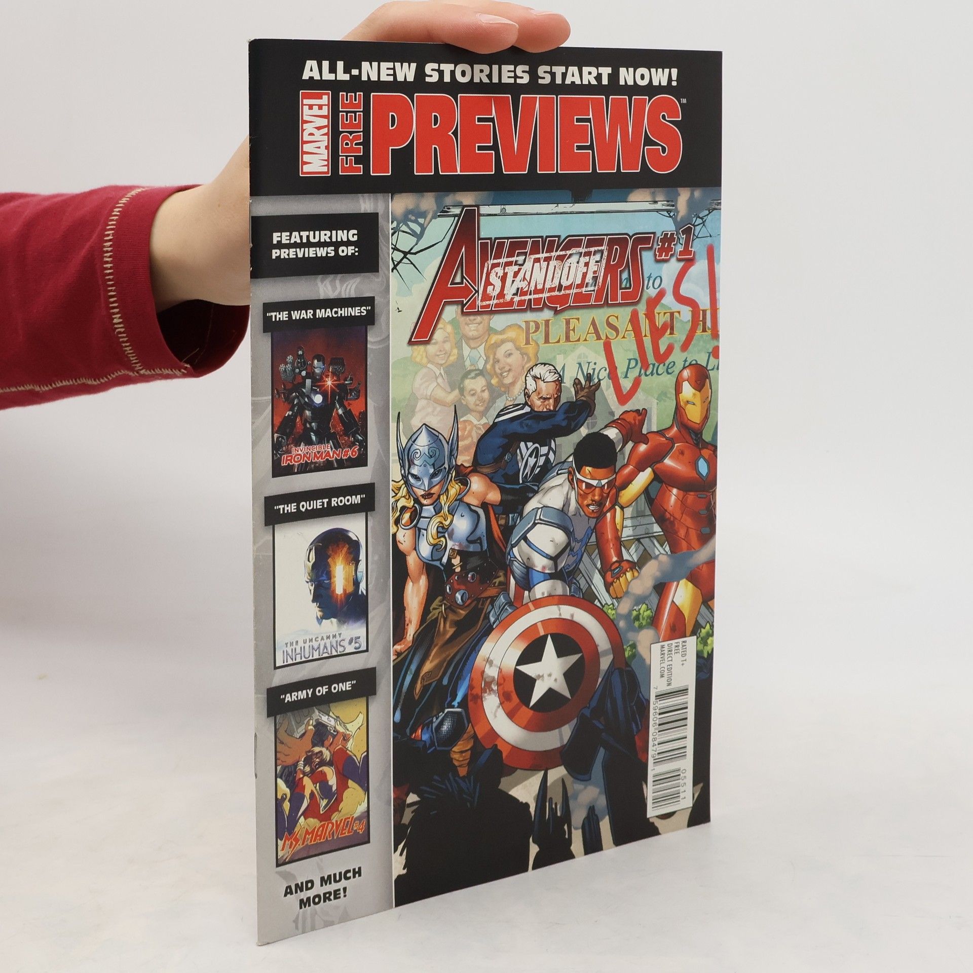 kolektiv Marvel Free Previews. Avengers Standoff