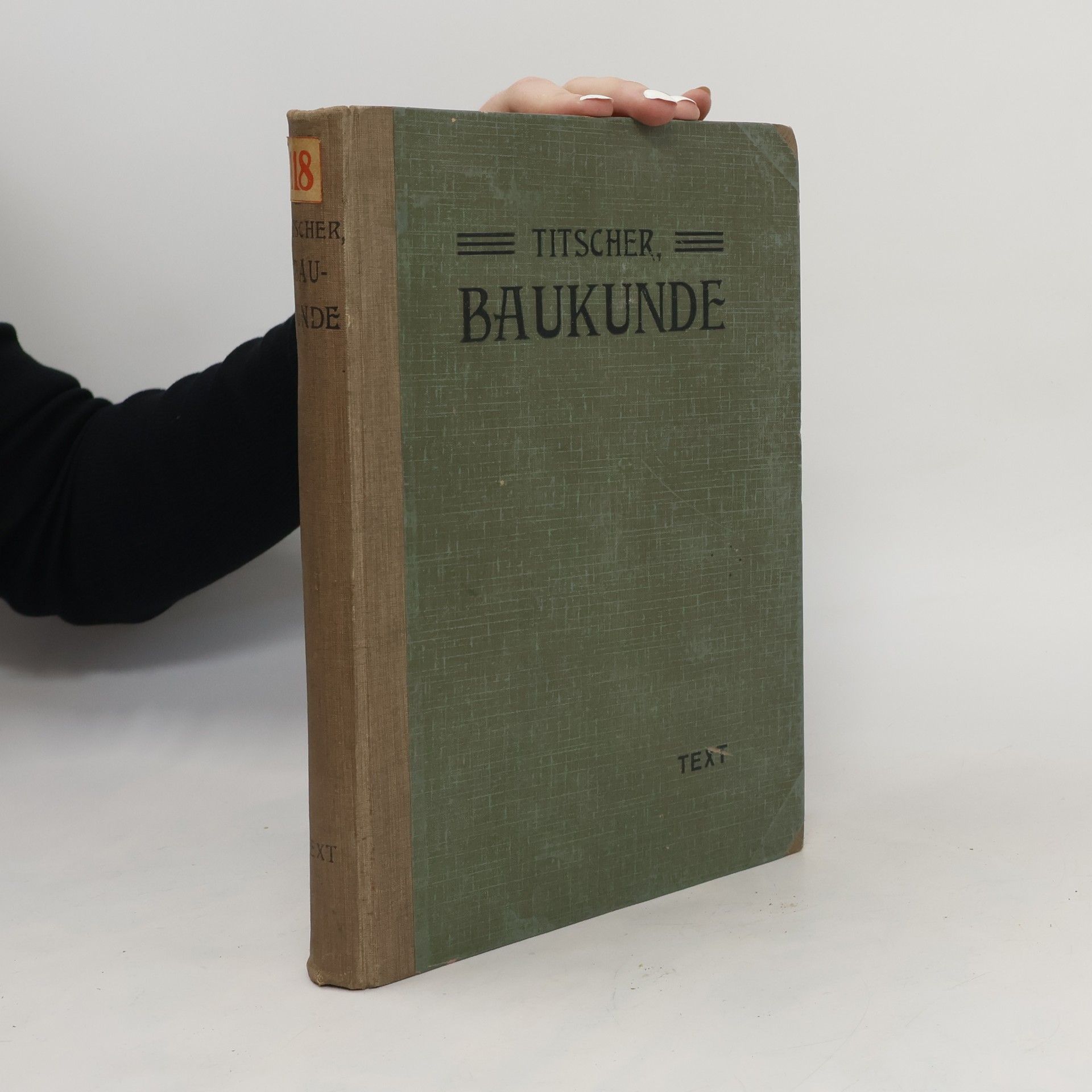 Franz Titscher Die Baukunde