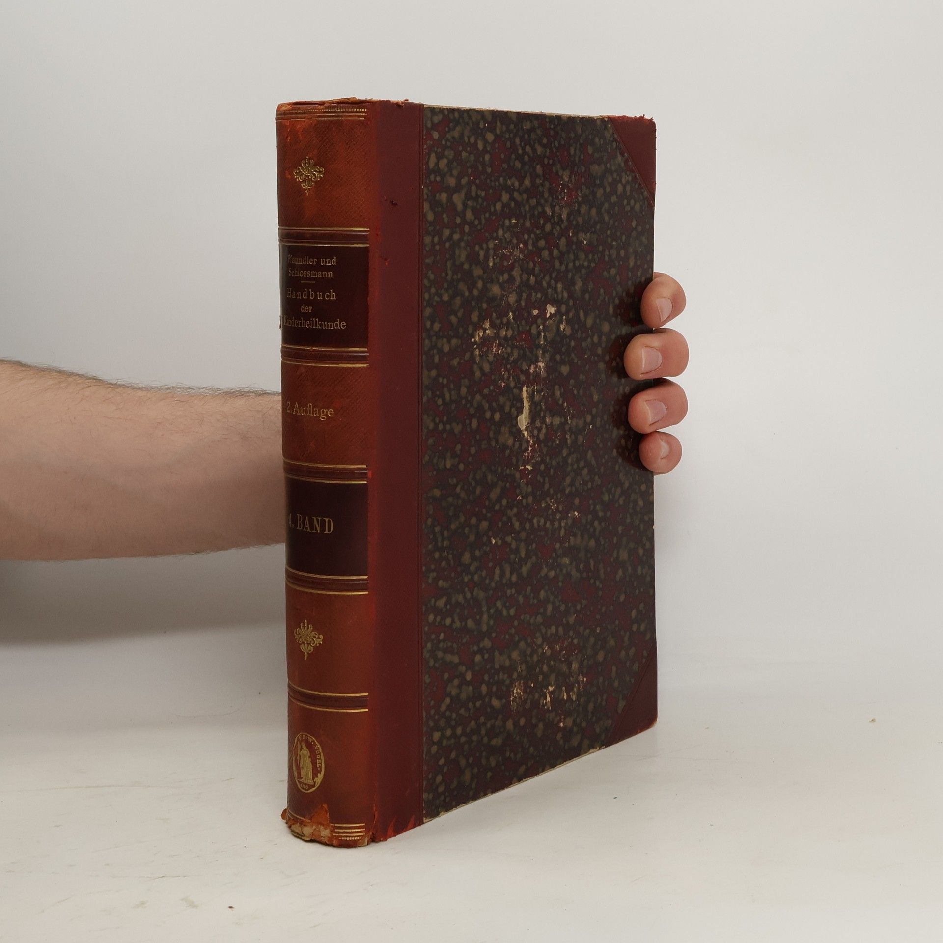 Meinhard Von Pfaundler Handbuch der Kinderheilkunde IV