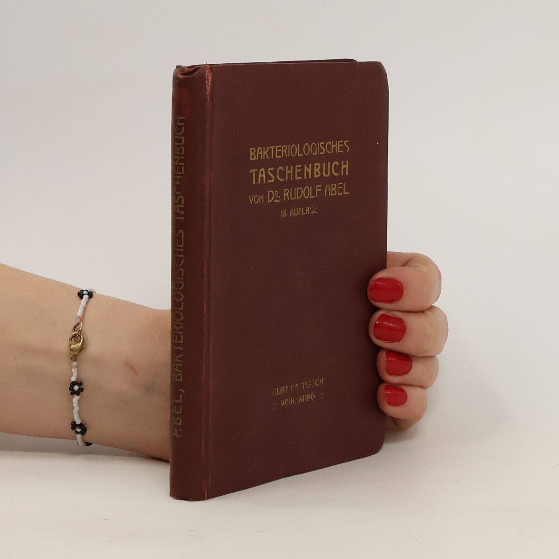 Rudolf Abel Bakteriologisches Taschenbuch